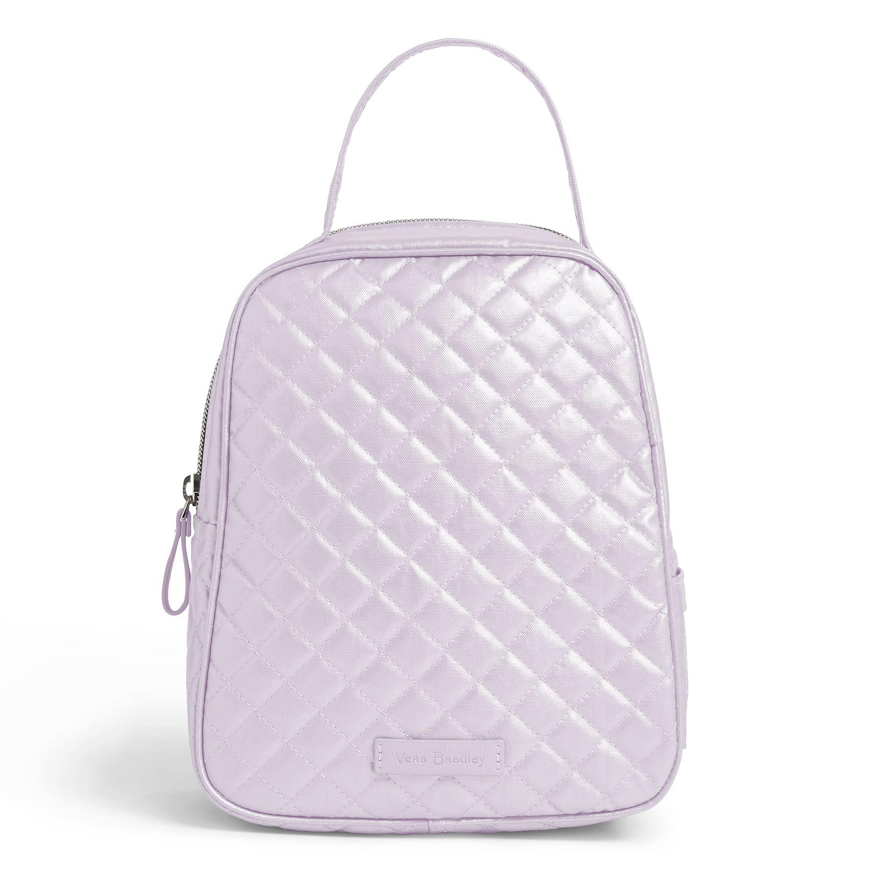 vera bradley purple lunch bag