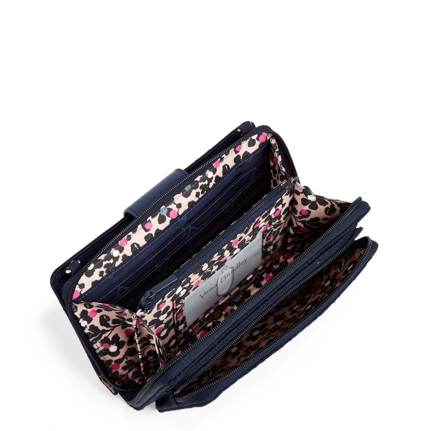 Vera Bradley Synthetic Rfid Deluxe All Together Crossbody Bag in Blue