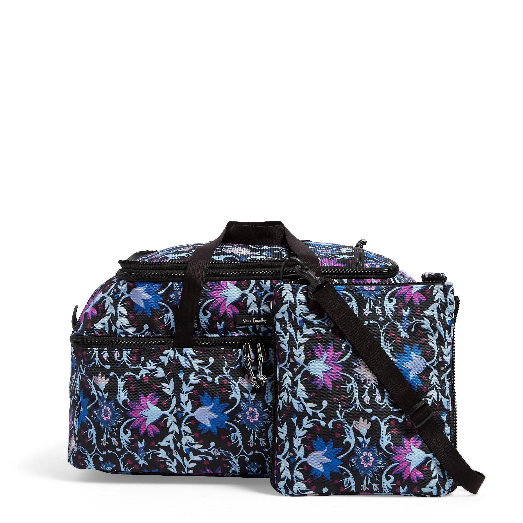 Vera Bradley Lighten Up Convertible Travel Bag in Black Lyst