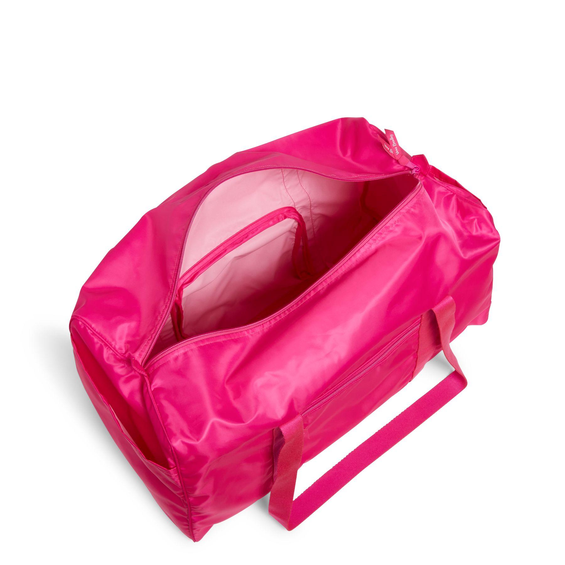 Vera Bradley Synthetic Packable Duffel Bag Travel Bag in Pink Lyst
