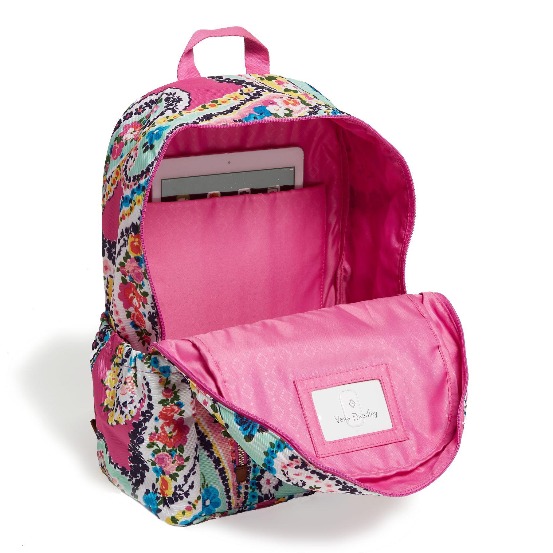 vera bradley lighten up study hall backpack