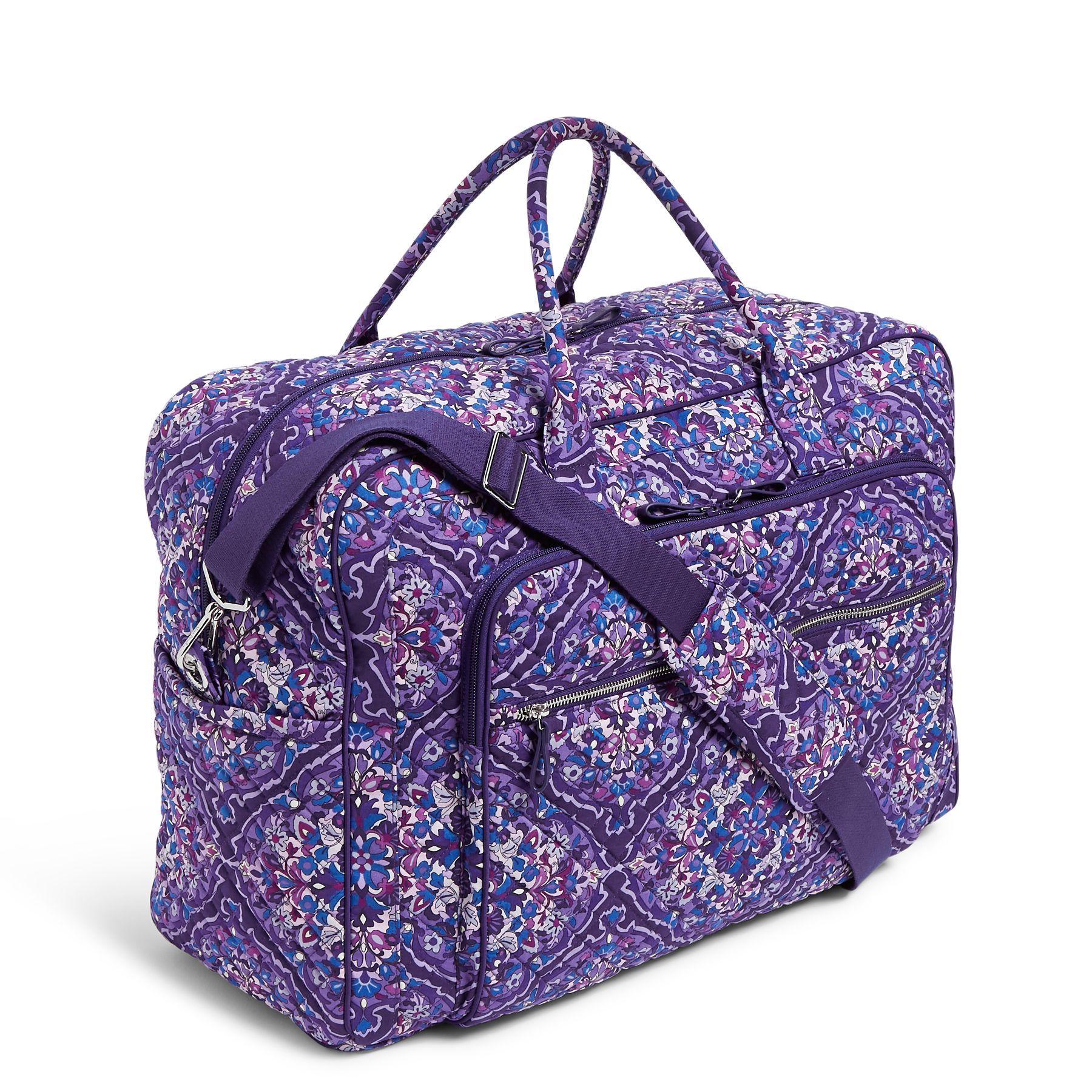 purple travel bag for sale