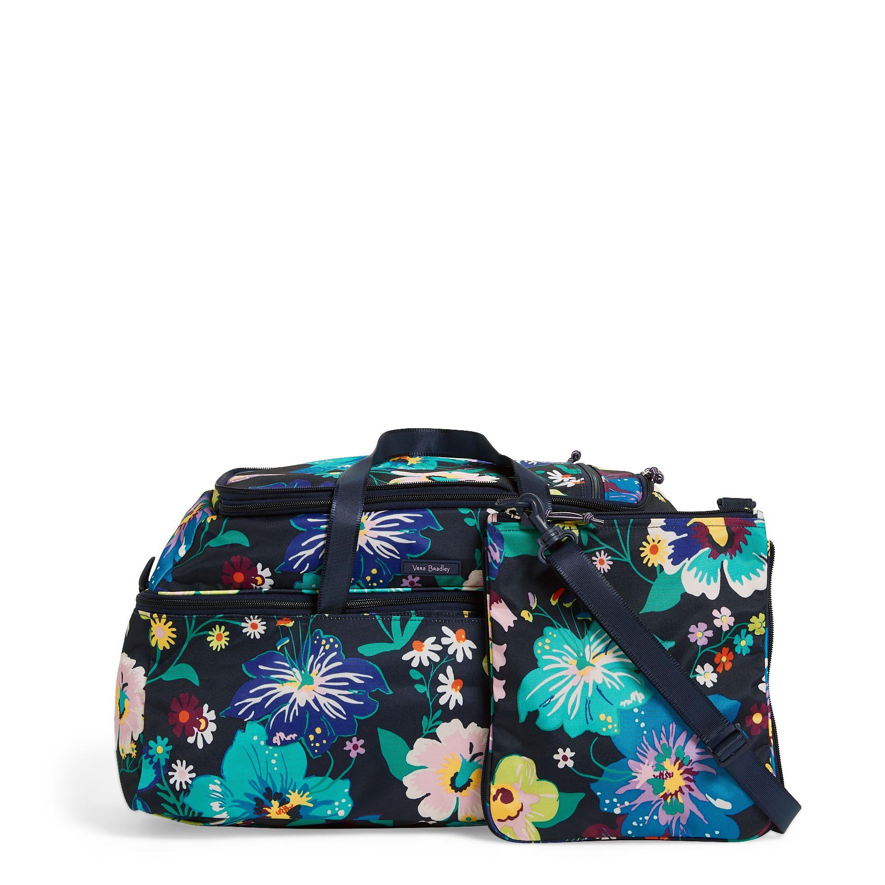 Vera Bradley Lighten Up Convertible Travel Bag in Navy (Blue) Lyst