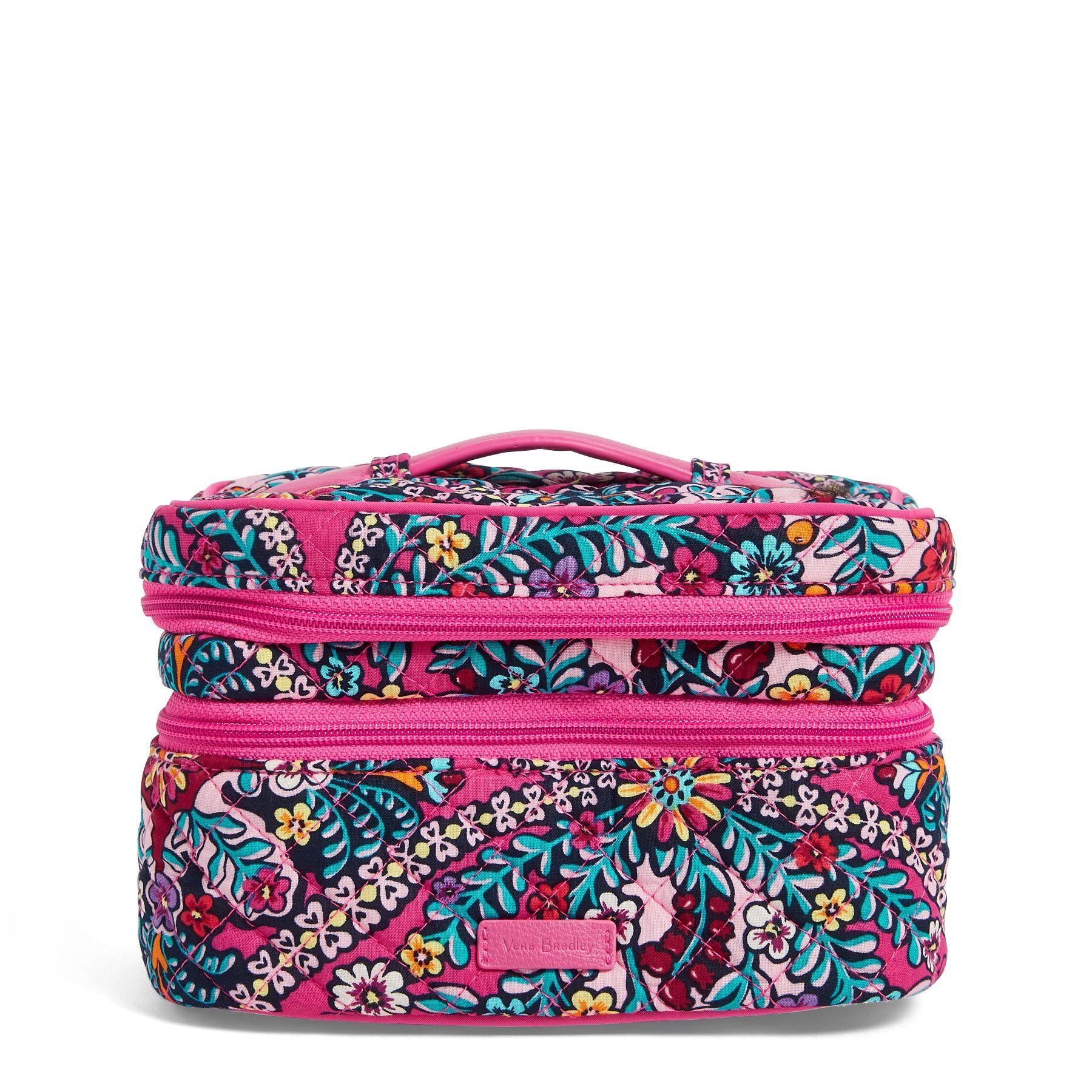 Vera Bradley Cotton Jewelry Train Case in Pink Lyst