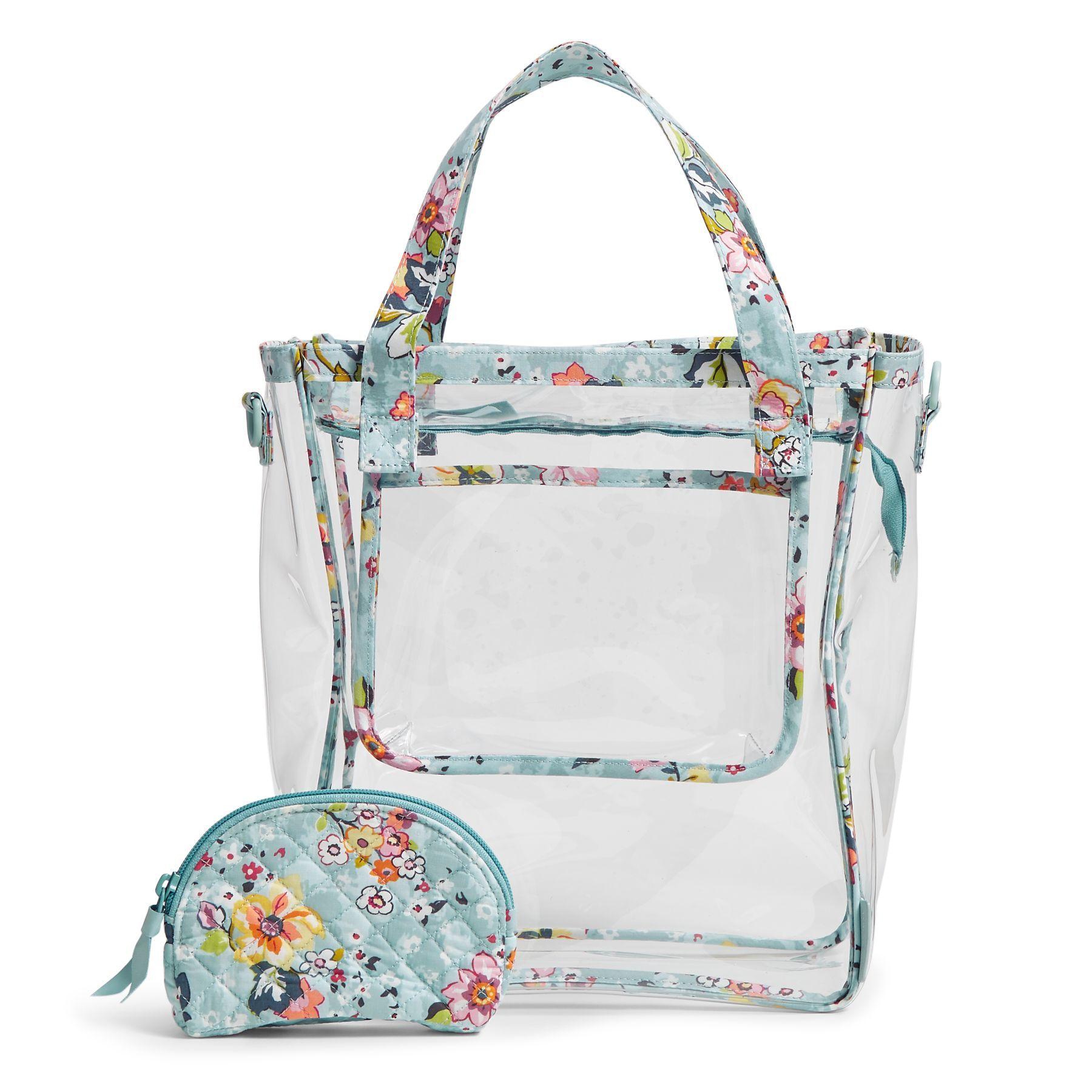 vera bradley clear stadium bag