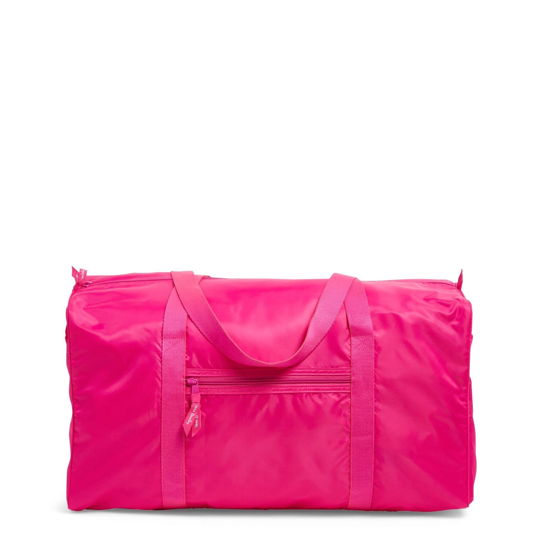 Vera Bradley Synthetic Packable Duffel Bag Travel Bag in Pink Lyst