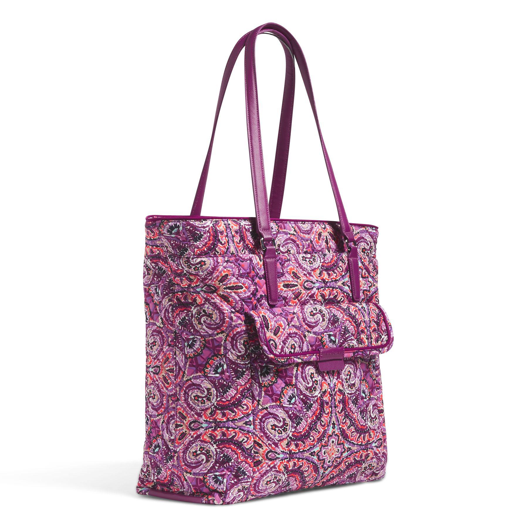 Vera Bradley Cotton Iconic Laptop Tote Lyst