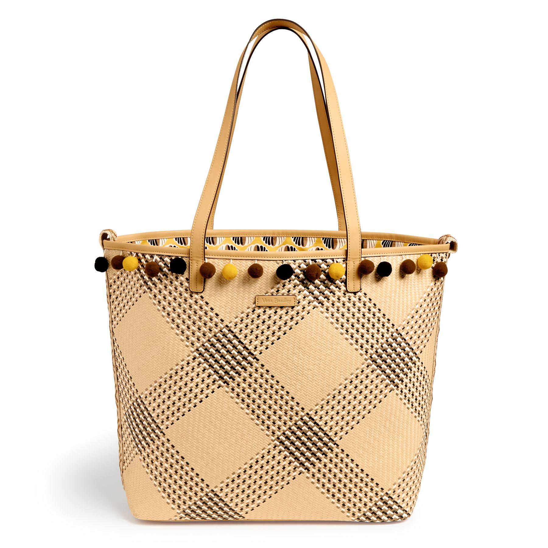 Vera Bradley Straw Beach Tote Lyst