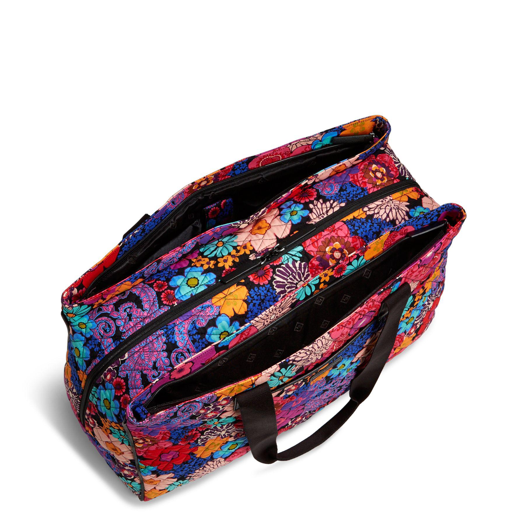 Vera Bradley Triple Compartment Travel Bag Lyst