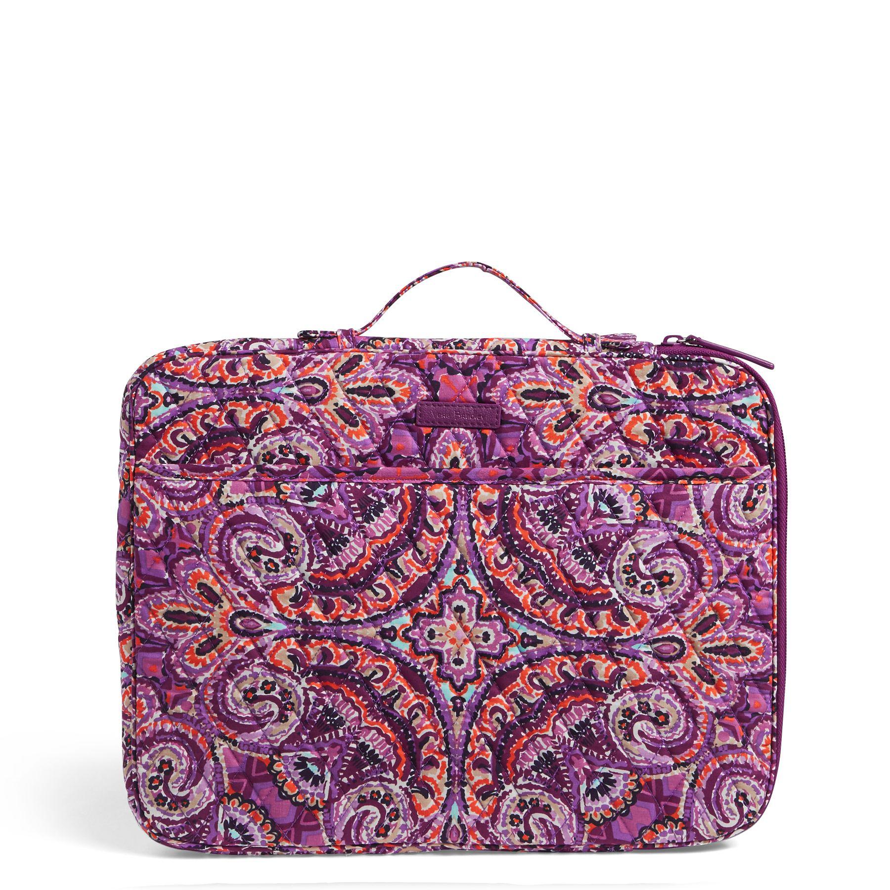 Vera Bradley Cotton Laptop Organizer in Purple Lyst