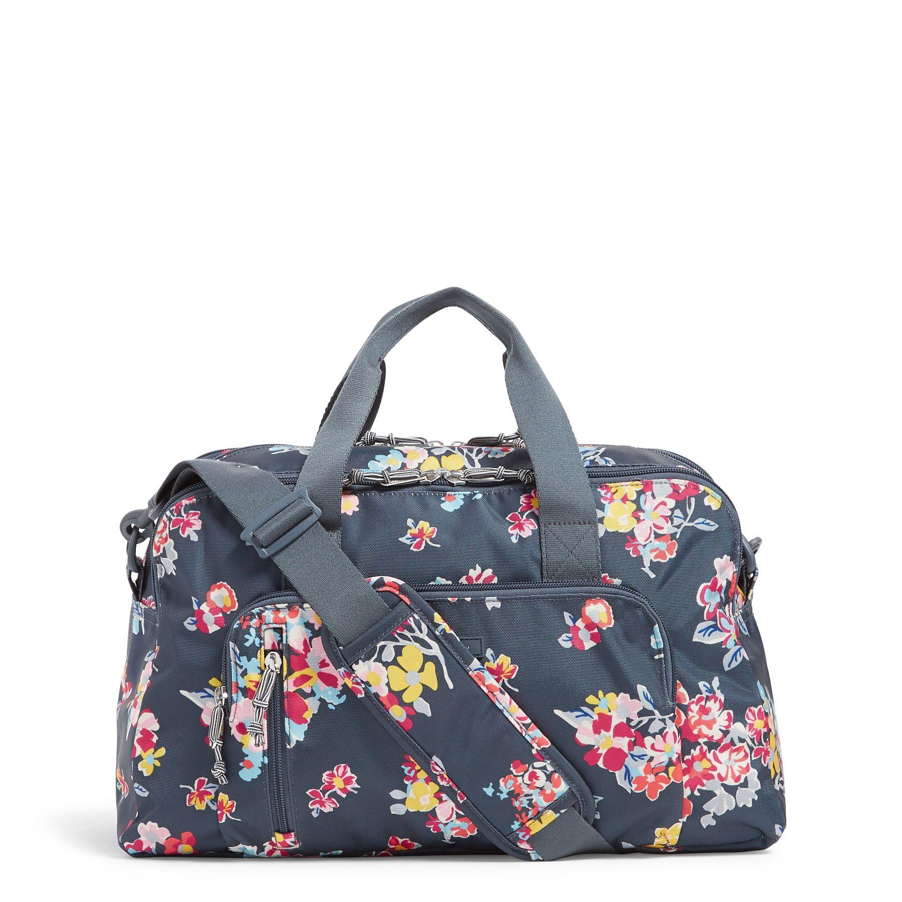 Vera Bradley Lighten Up Compact Weekender Travel Bag in Gray Lyst