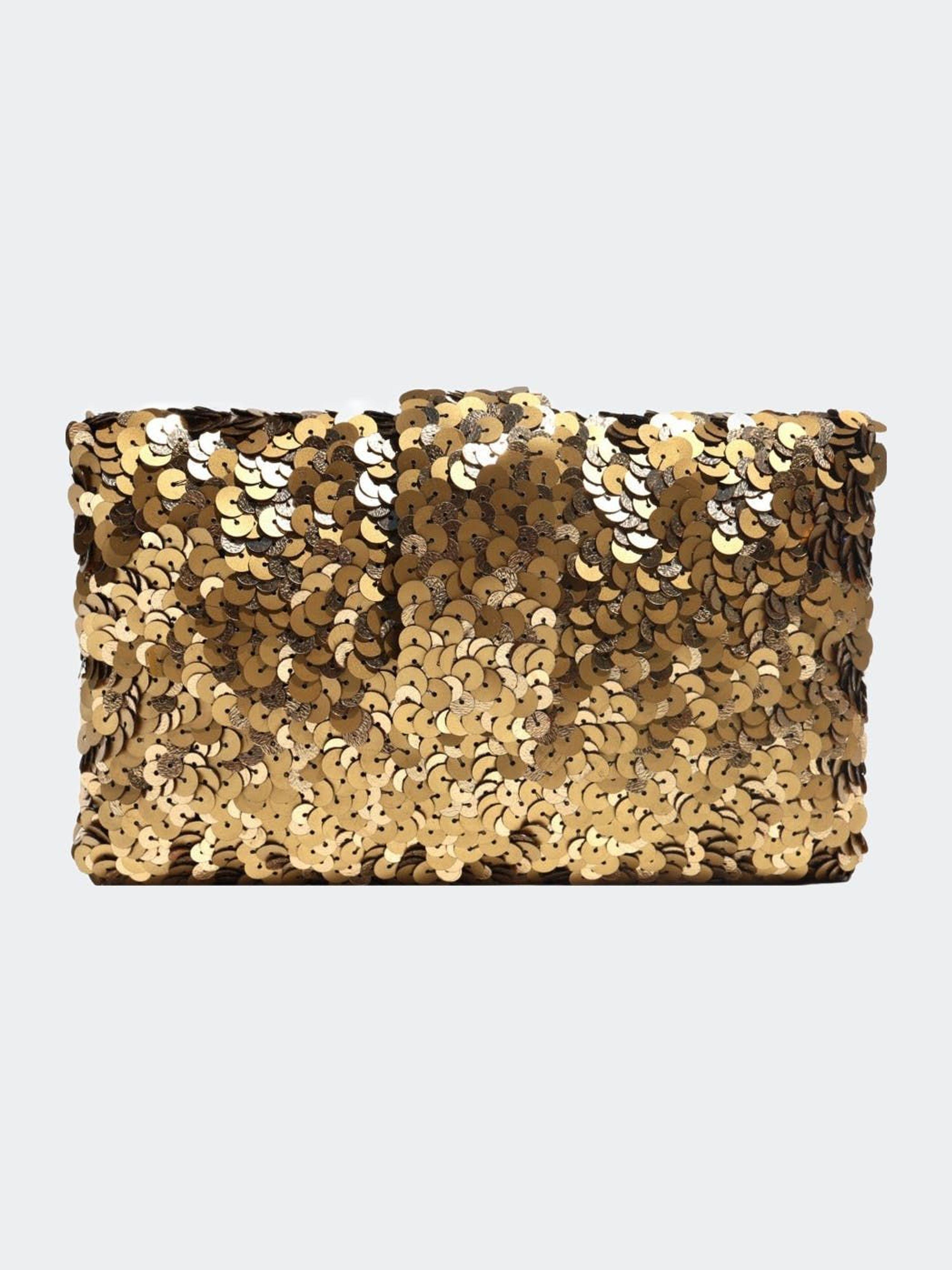 Simitri Oro Kitsch Clutch in Metallic | Lyst