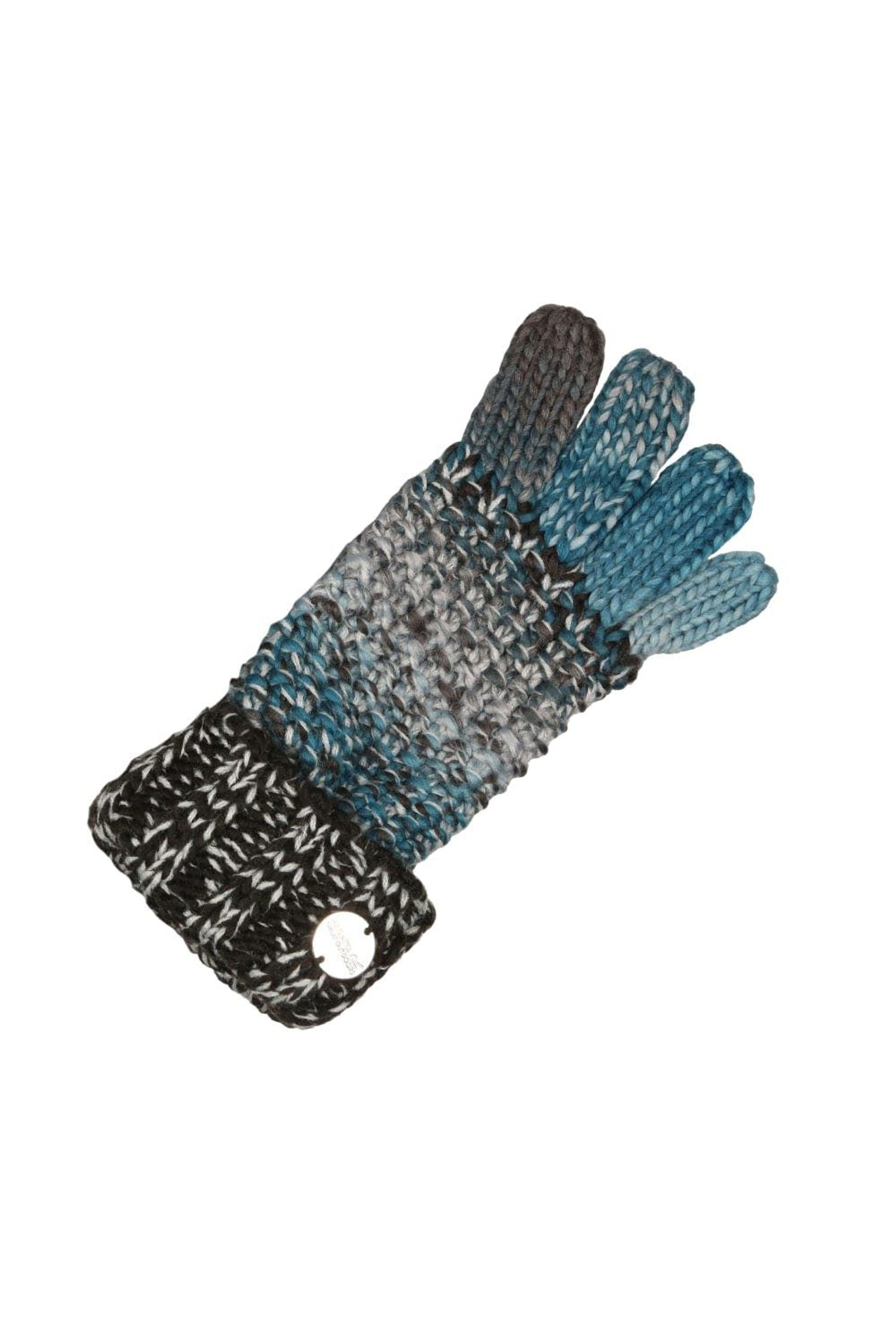 Regatta Frosty V Knitted Winter Gloves in Blue | Lyst