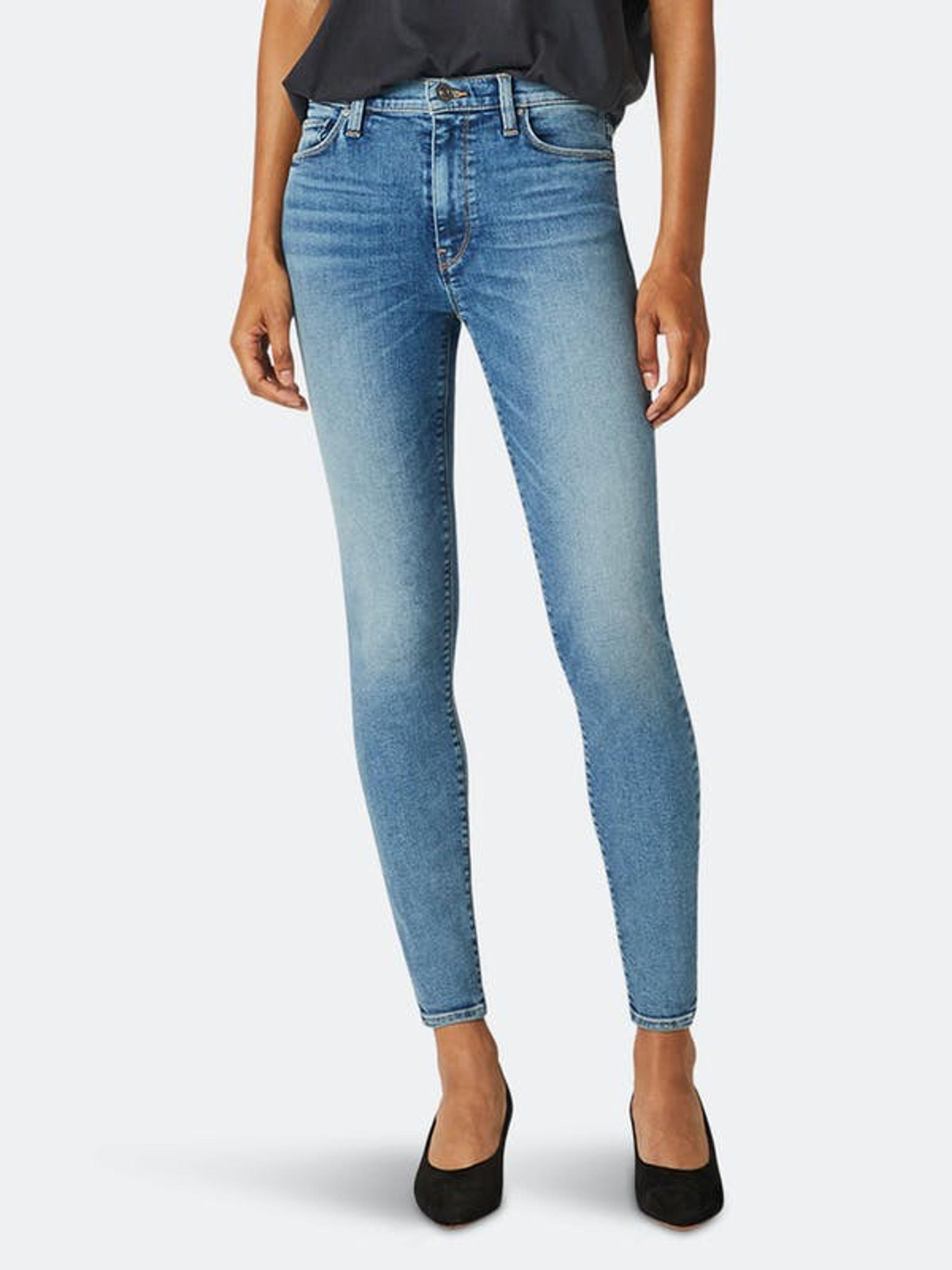 Hudson Jeans Barbara High-rise Super Skinny Ankle Jean in Blue | Lyst