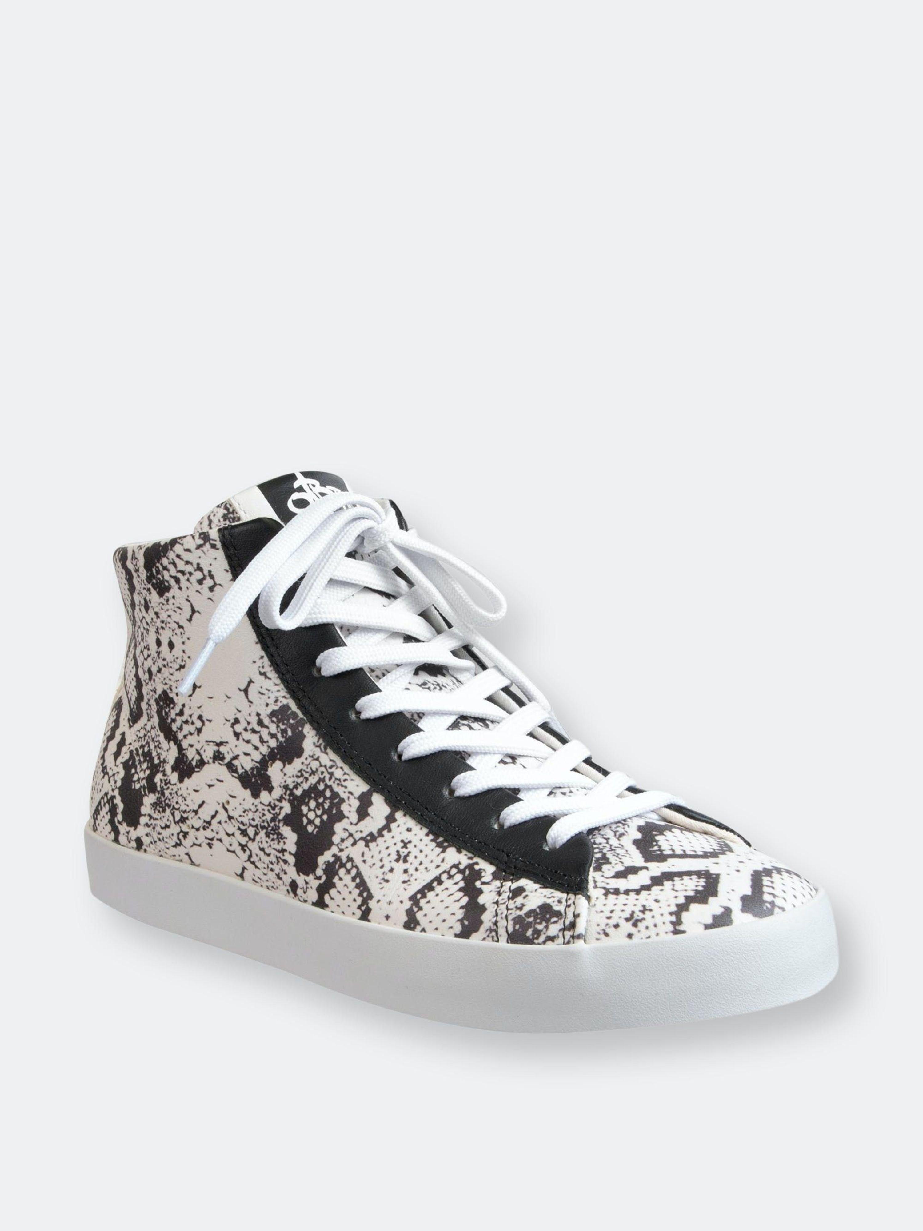 holographic high top sneakers