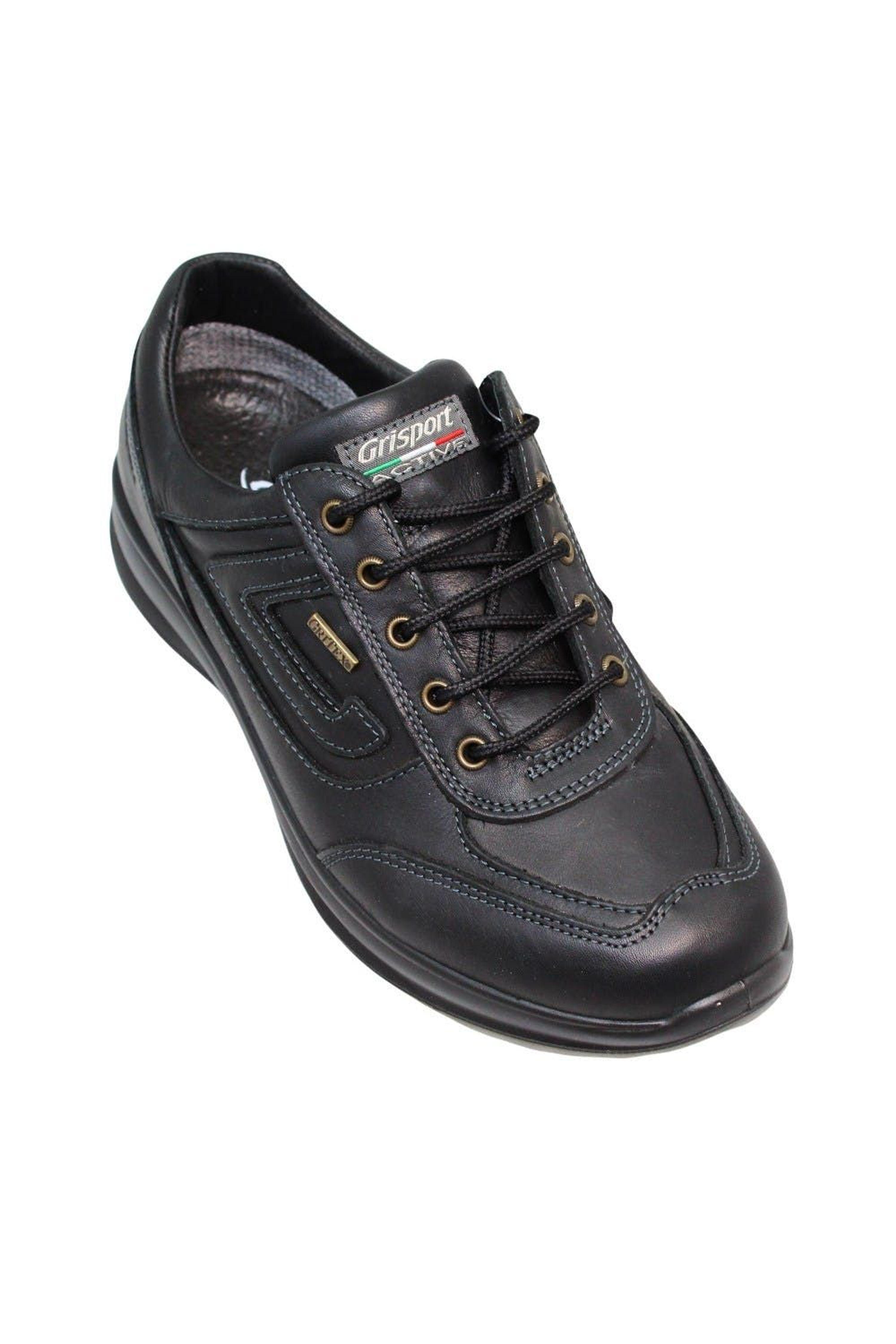 Grisport Airwalker Leather Walking Shoes in Black for Men | Lyst