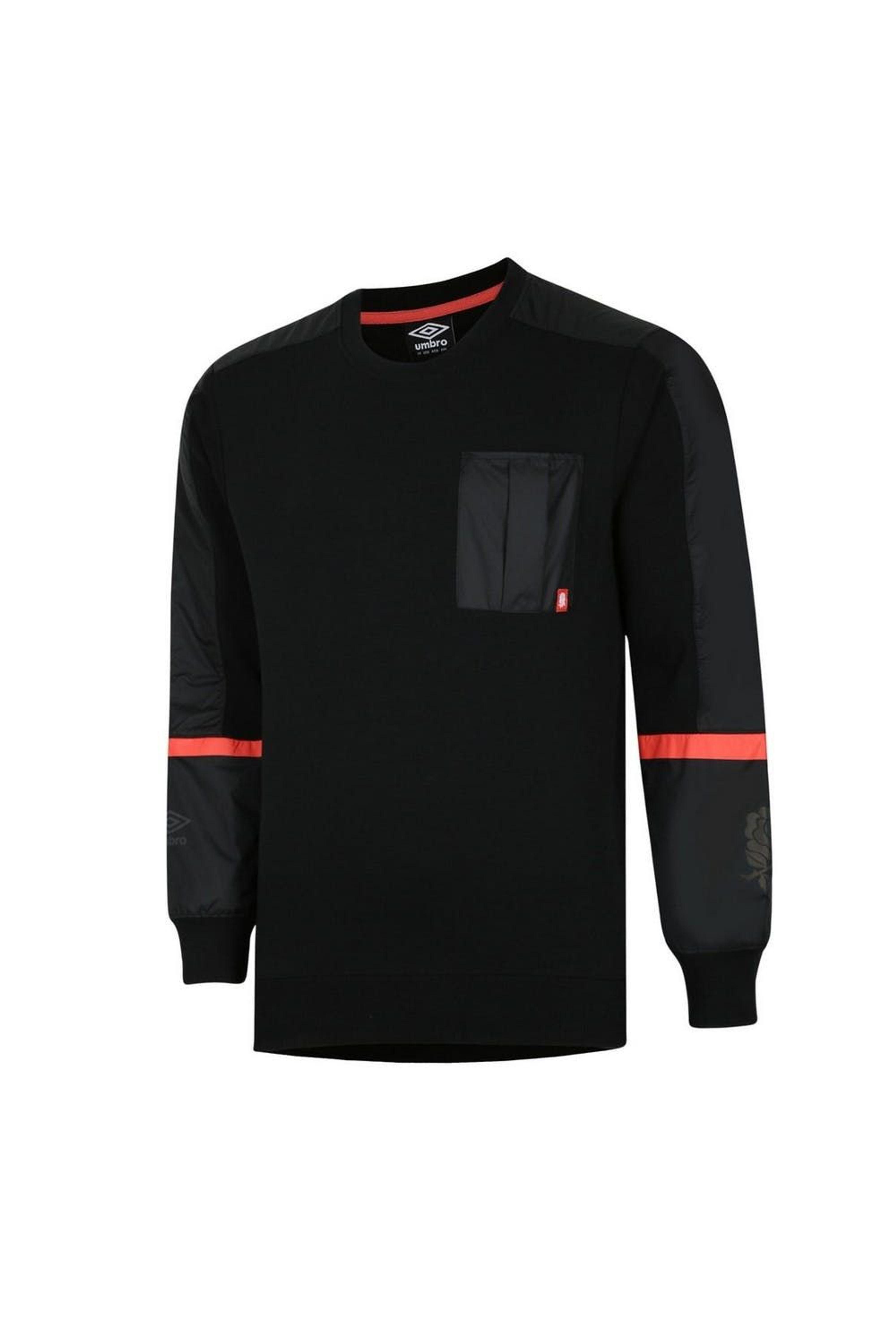 Umbro England Rugby Icon Ii Sweatshirt in Black for Men | Lyst