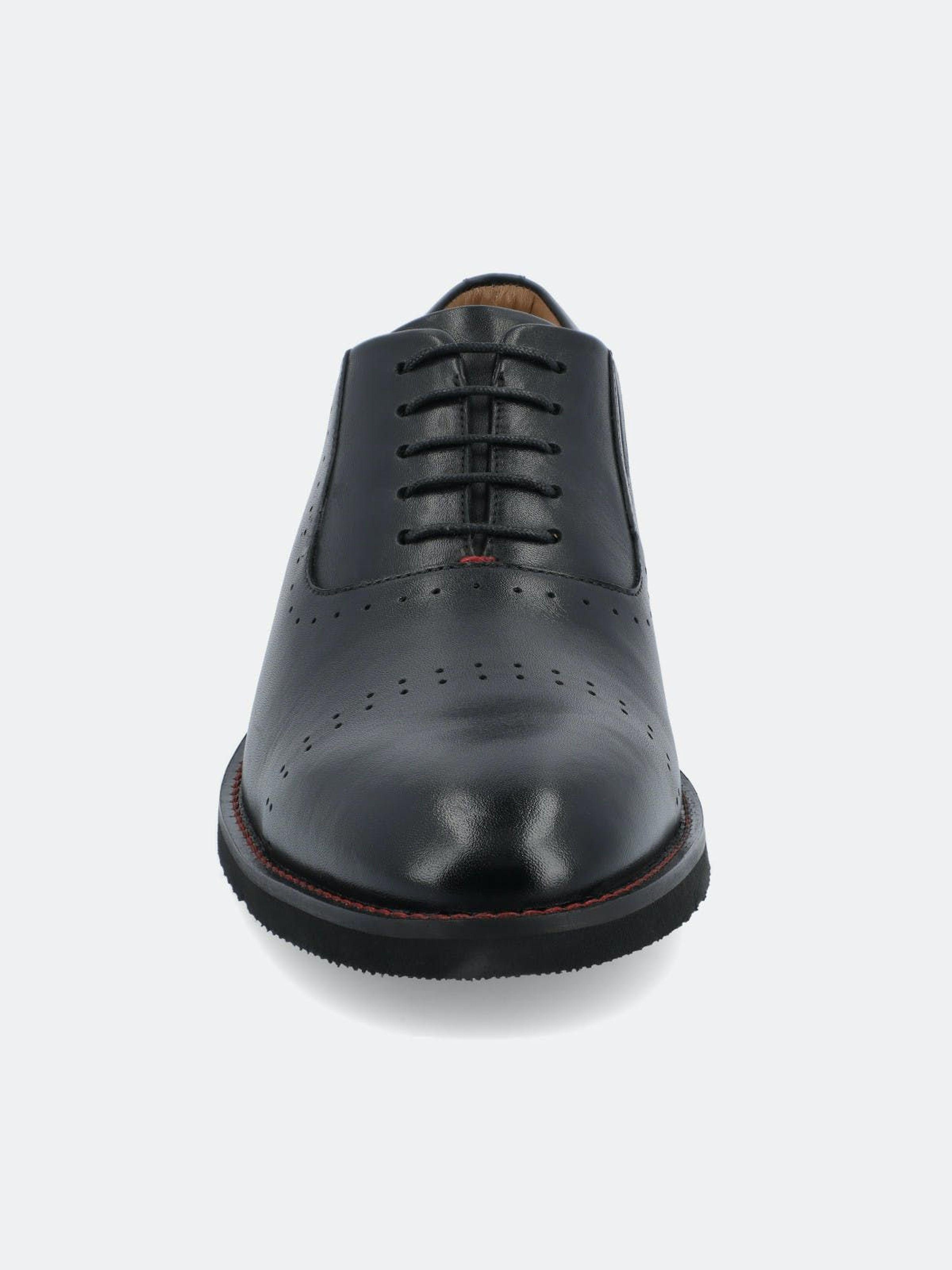 THOMAS AND VINE Morey Perforated Oxford Shoe in Blue for Men Lyst