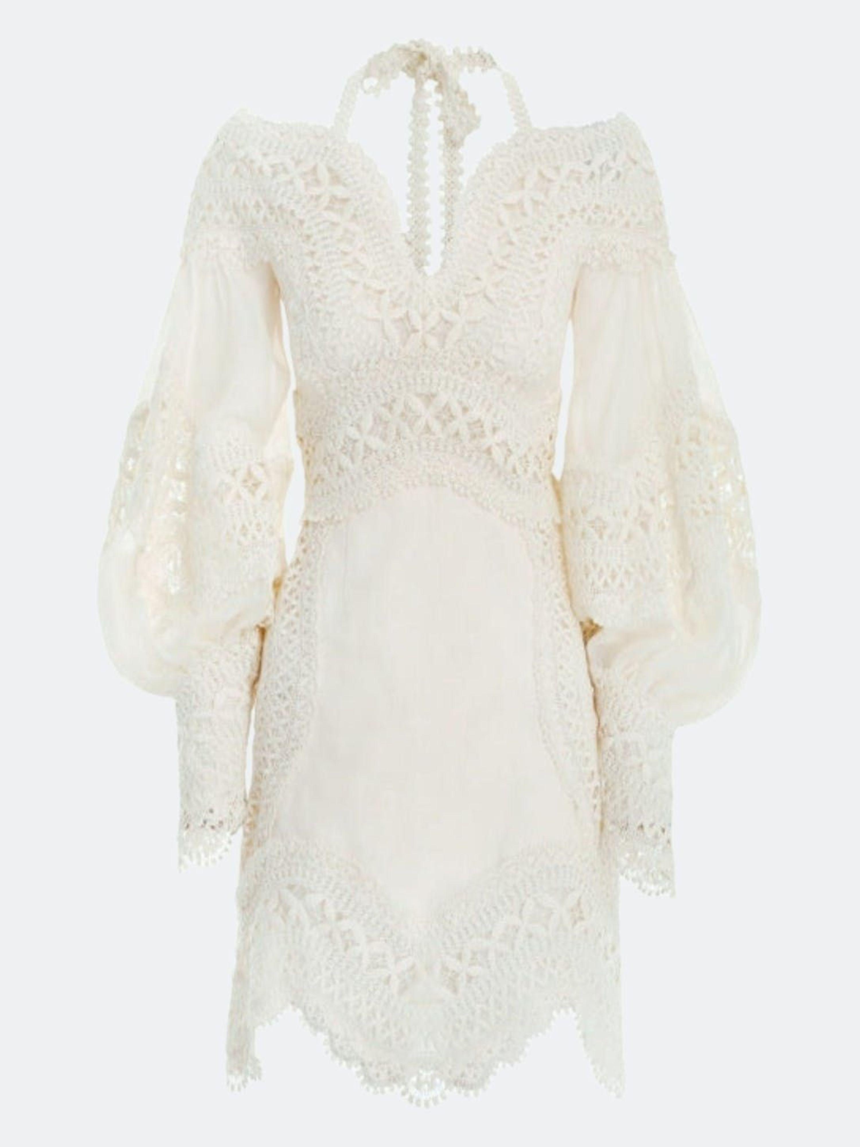 Zimmermann Cream Postcard Mini Dress in White Lyst