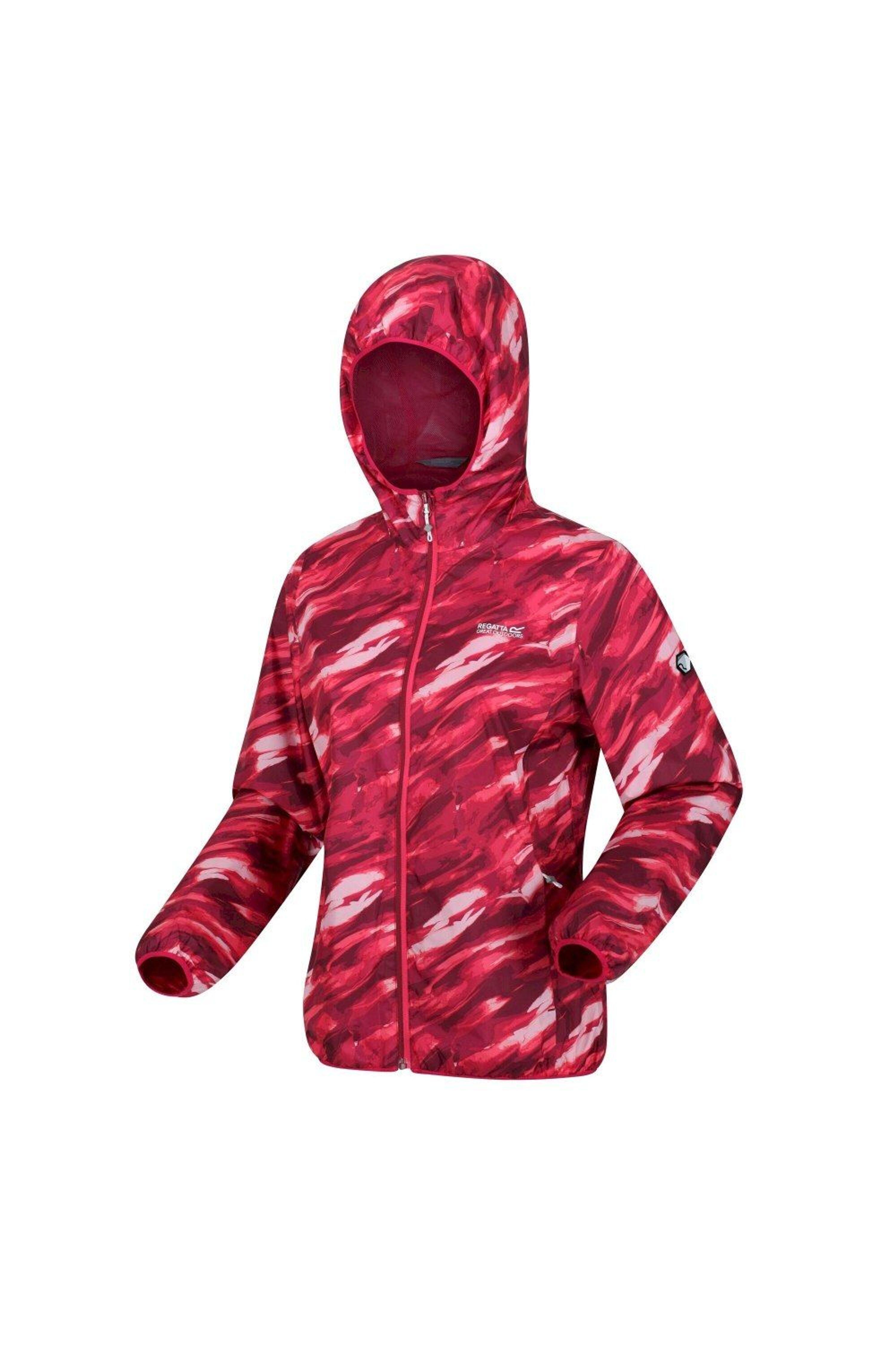 Regatta Serenton Brush Stroke Waterproof Jacket in Red Lyst