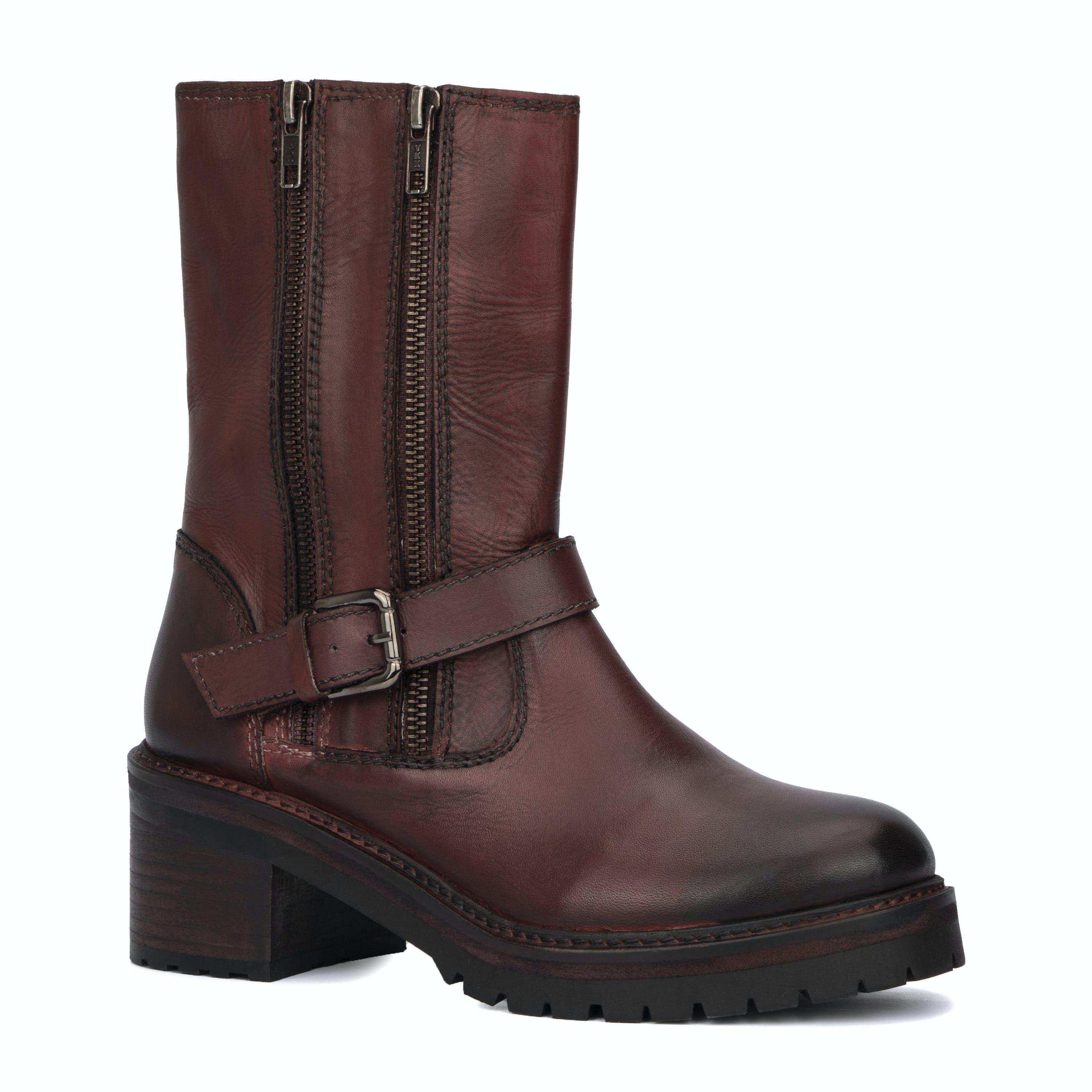 Vintage Foundry Co. Genevieve Boot in Brown | Lyst
