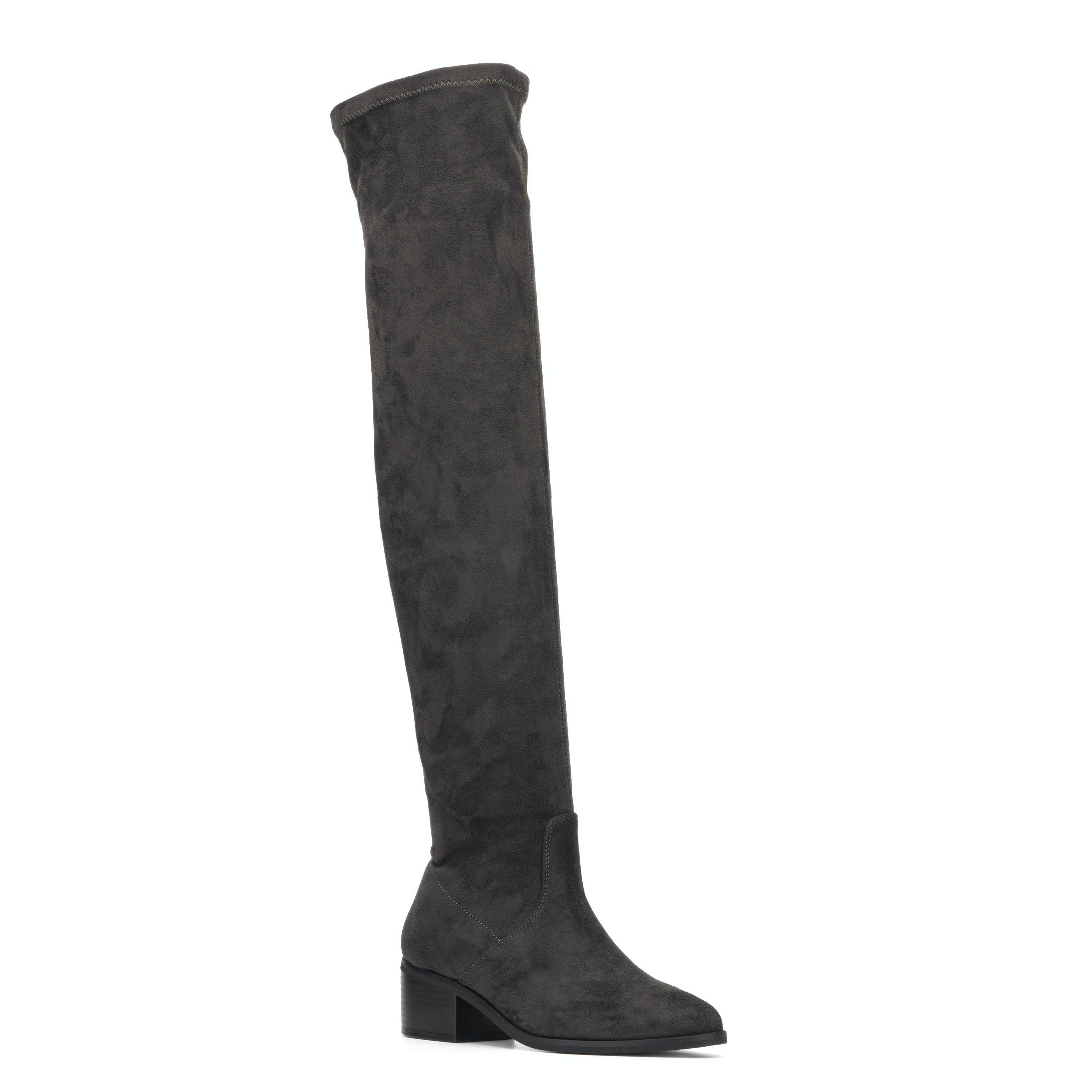 New York & Company Rana Tall Boot in Black | Lyst