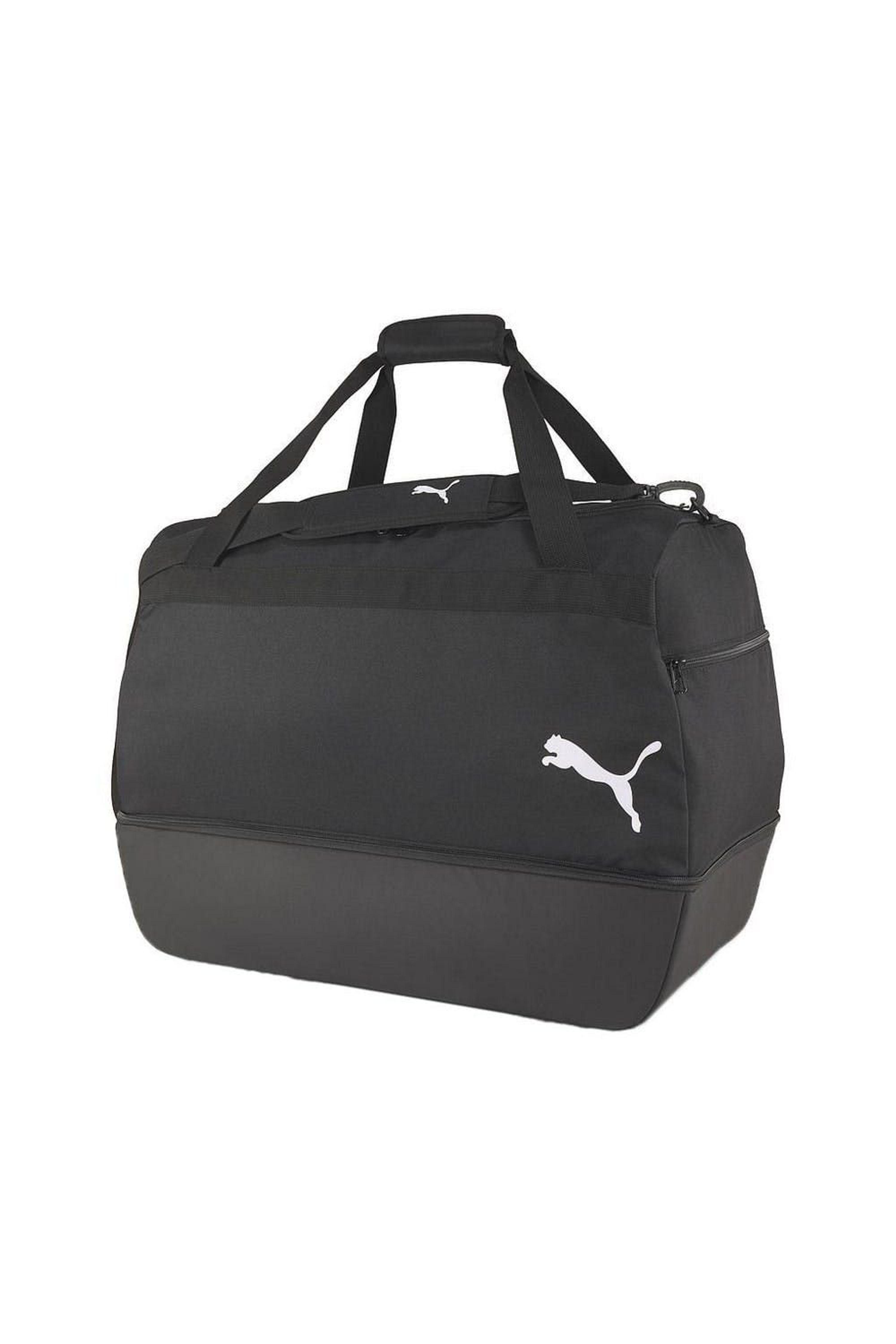 PUMA Medium Duffel Bag With Wheels in Black Lyst