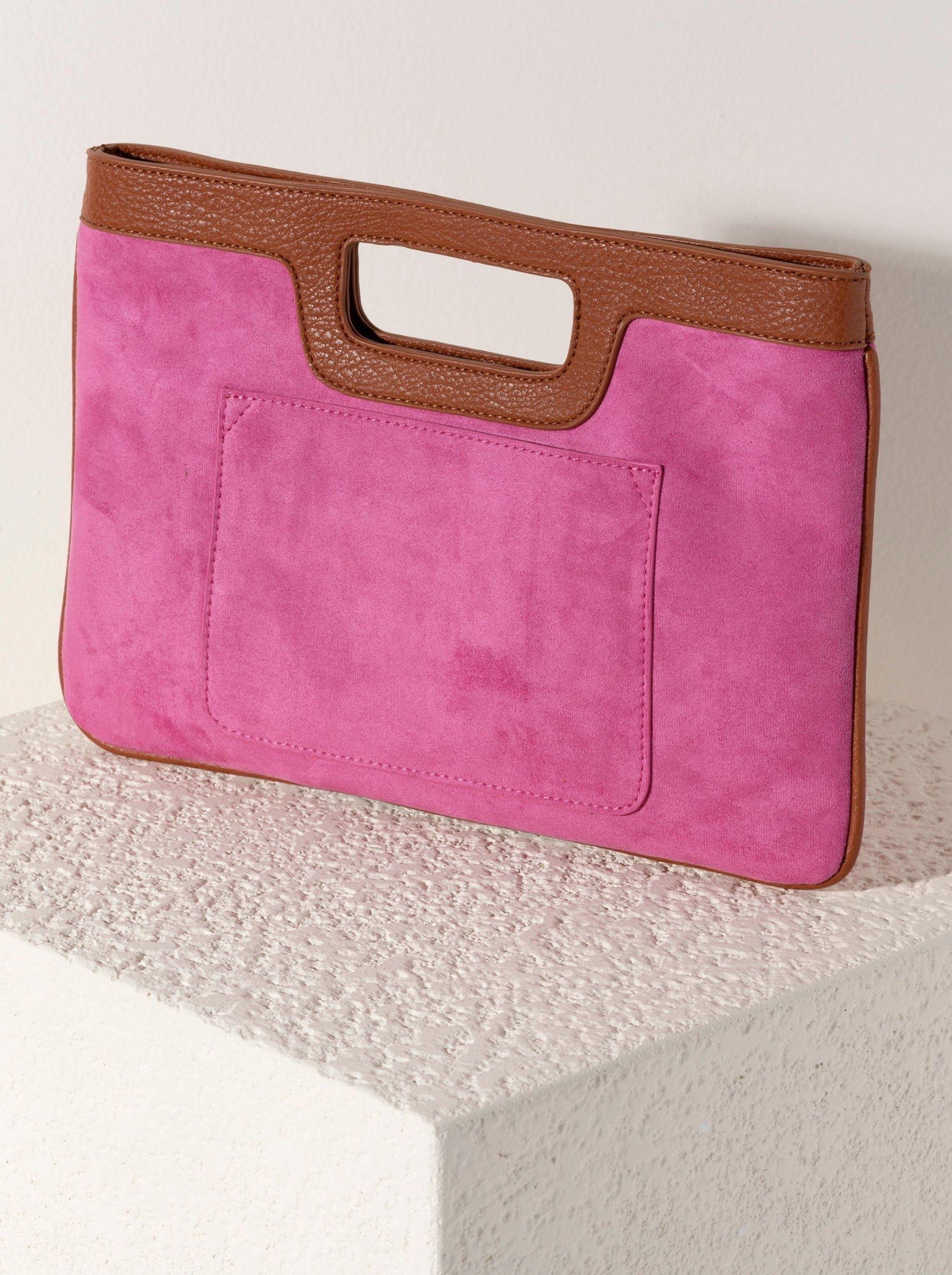 Shiraleah Blakely Clutch/cross-body, Raspberry in Red