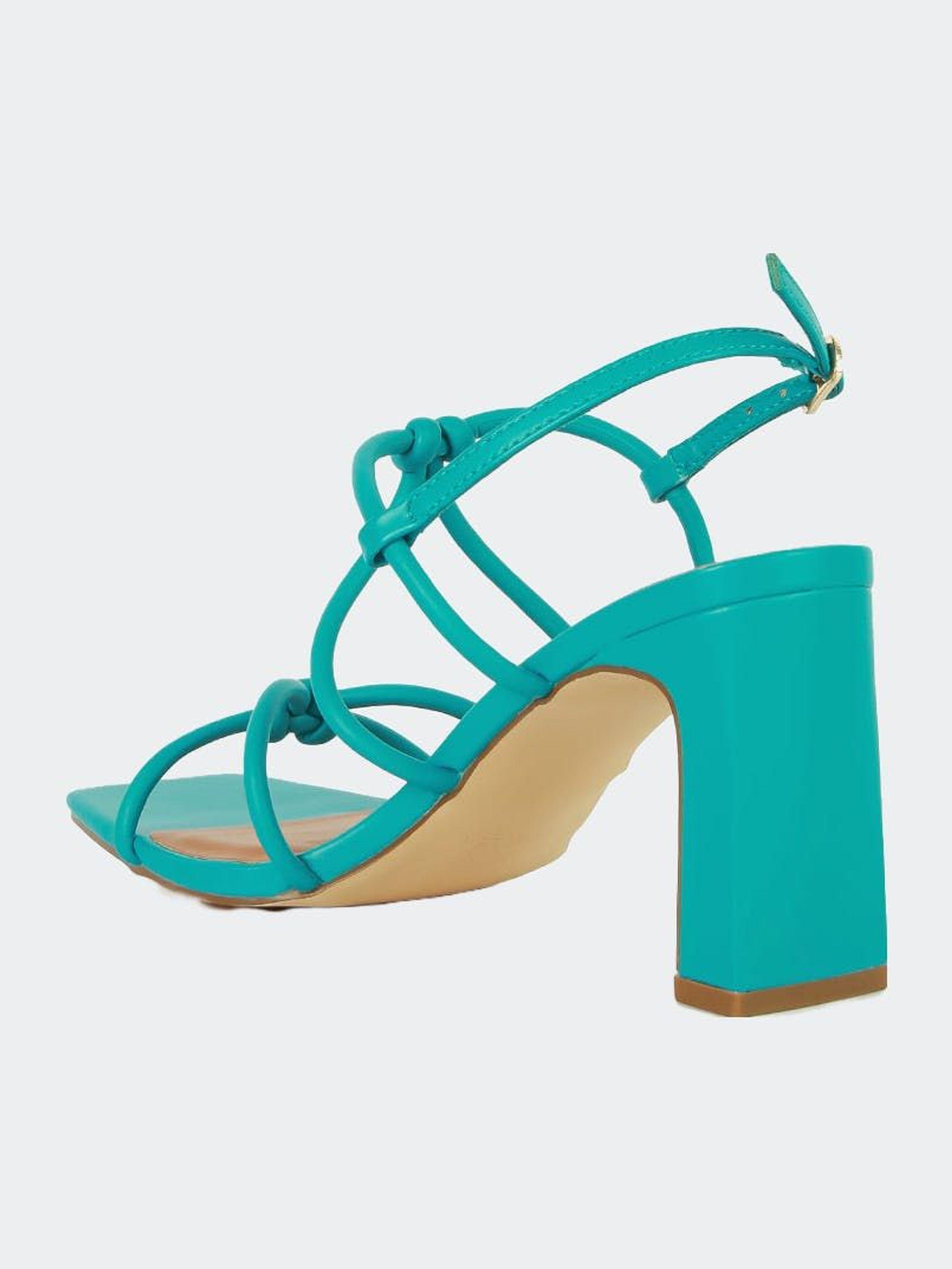 blue rag sandals