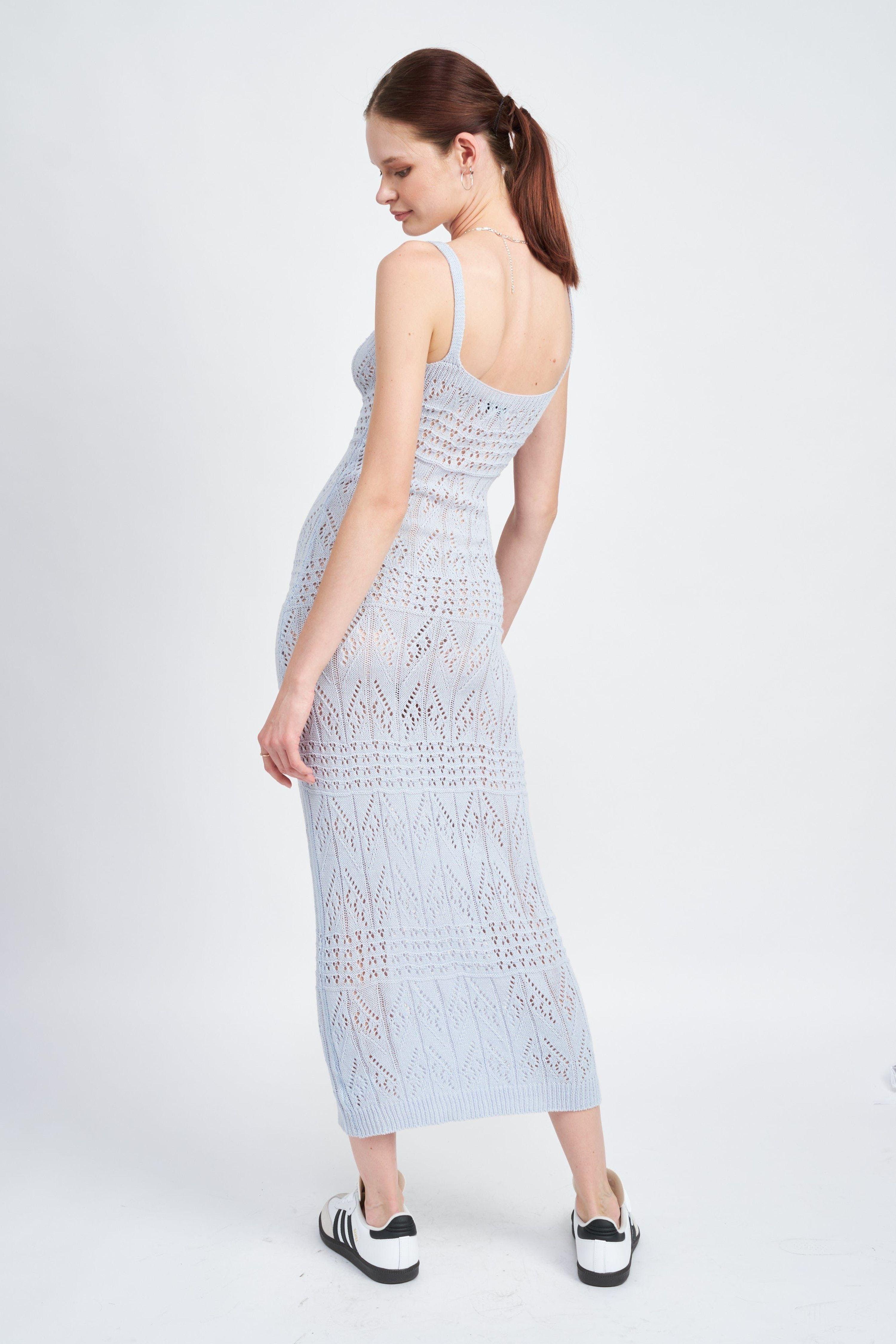 emory park Elle Crochet Dress in White | Lyst
