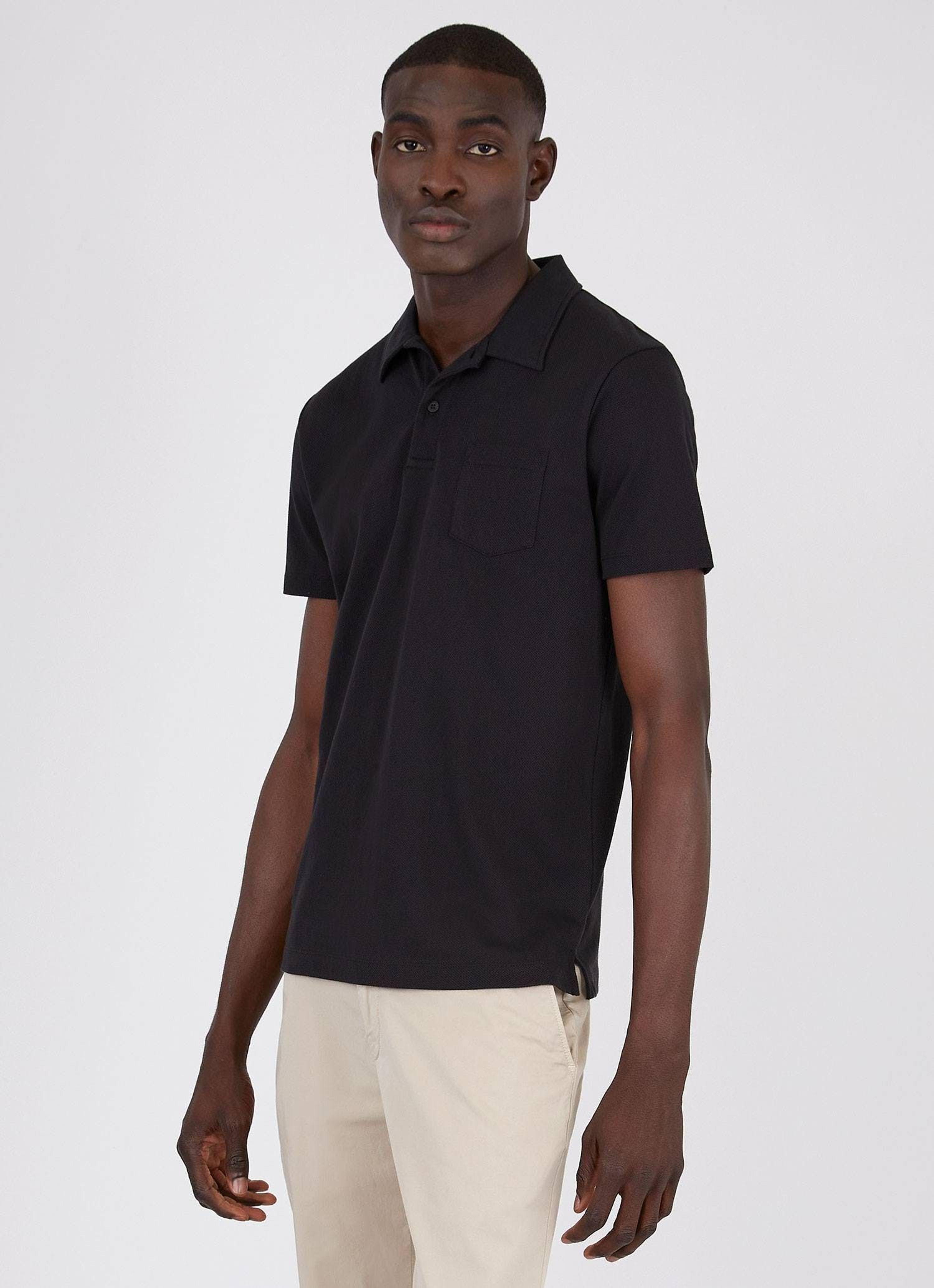 Sunspel Short Sleeve Riviera Polo Shirt in White for Men | Lyst