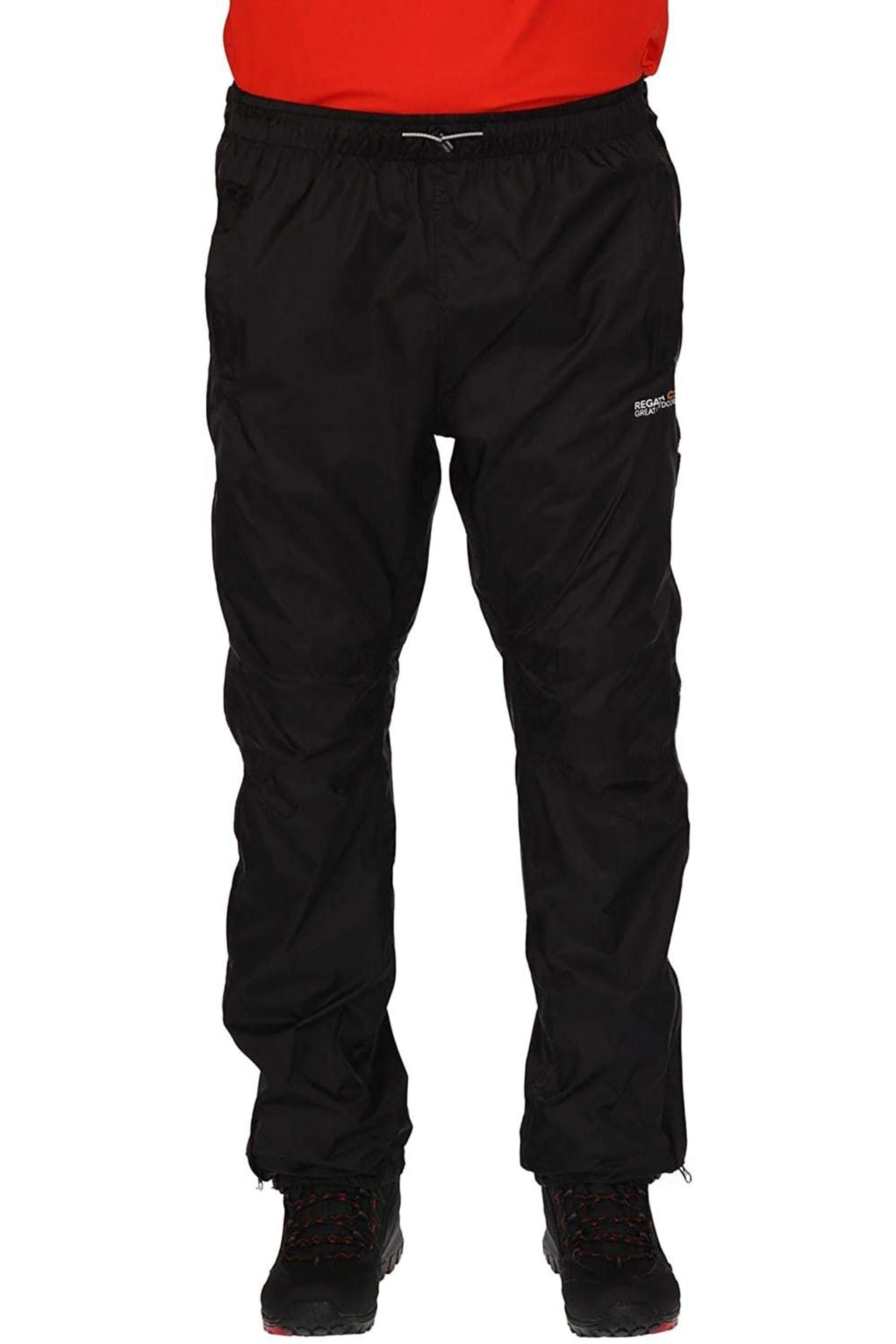 Regatta Great Outdoors Adventure Tech Active Packaway Ii Overtrousers in  Black for Men | Lyst