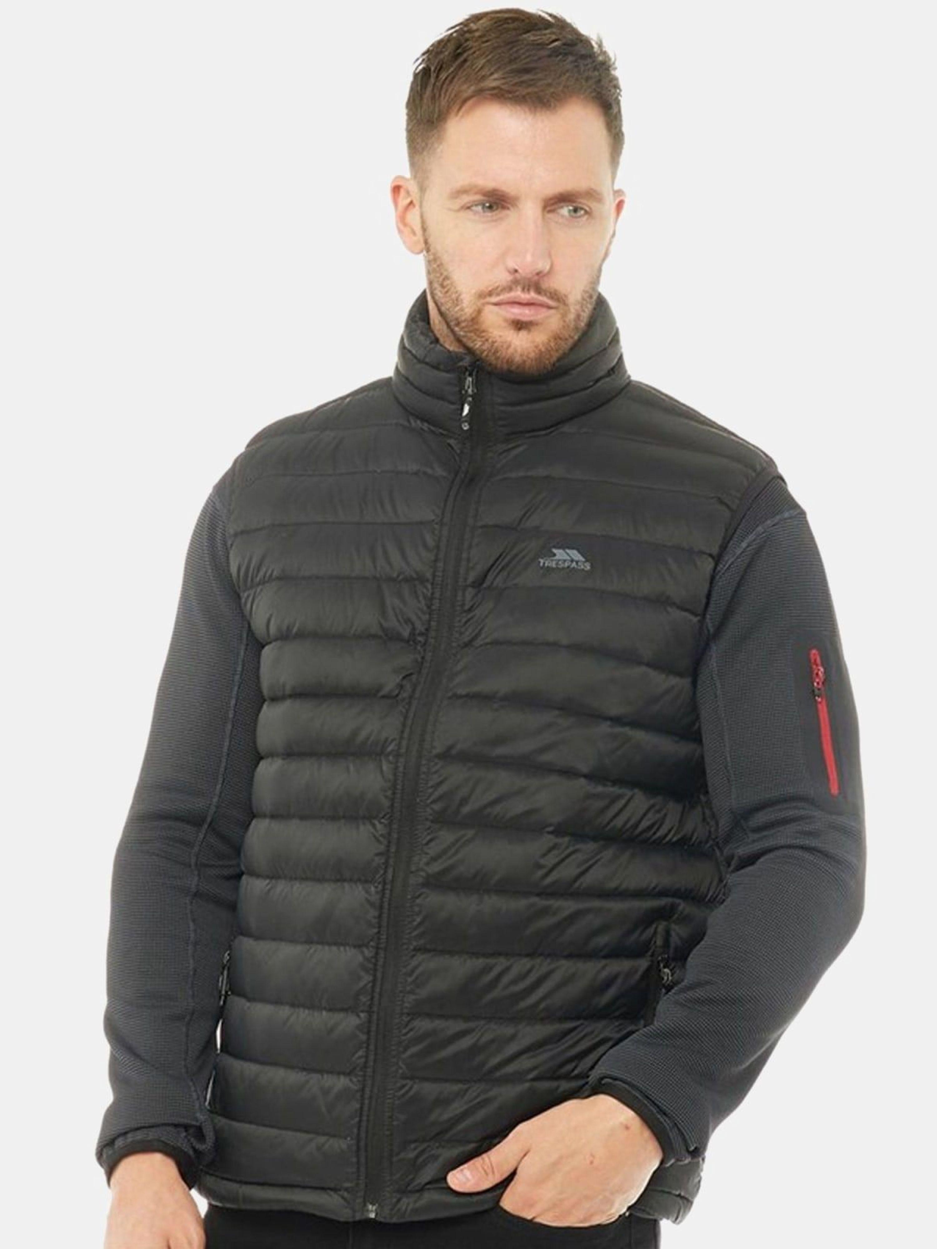 Trespass Mallroy Down Bodywarmer Gilet Jacket in Black for Men Lyst