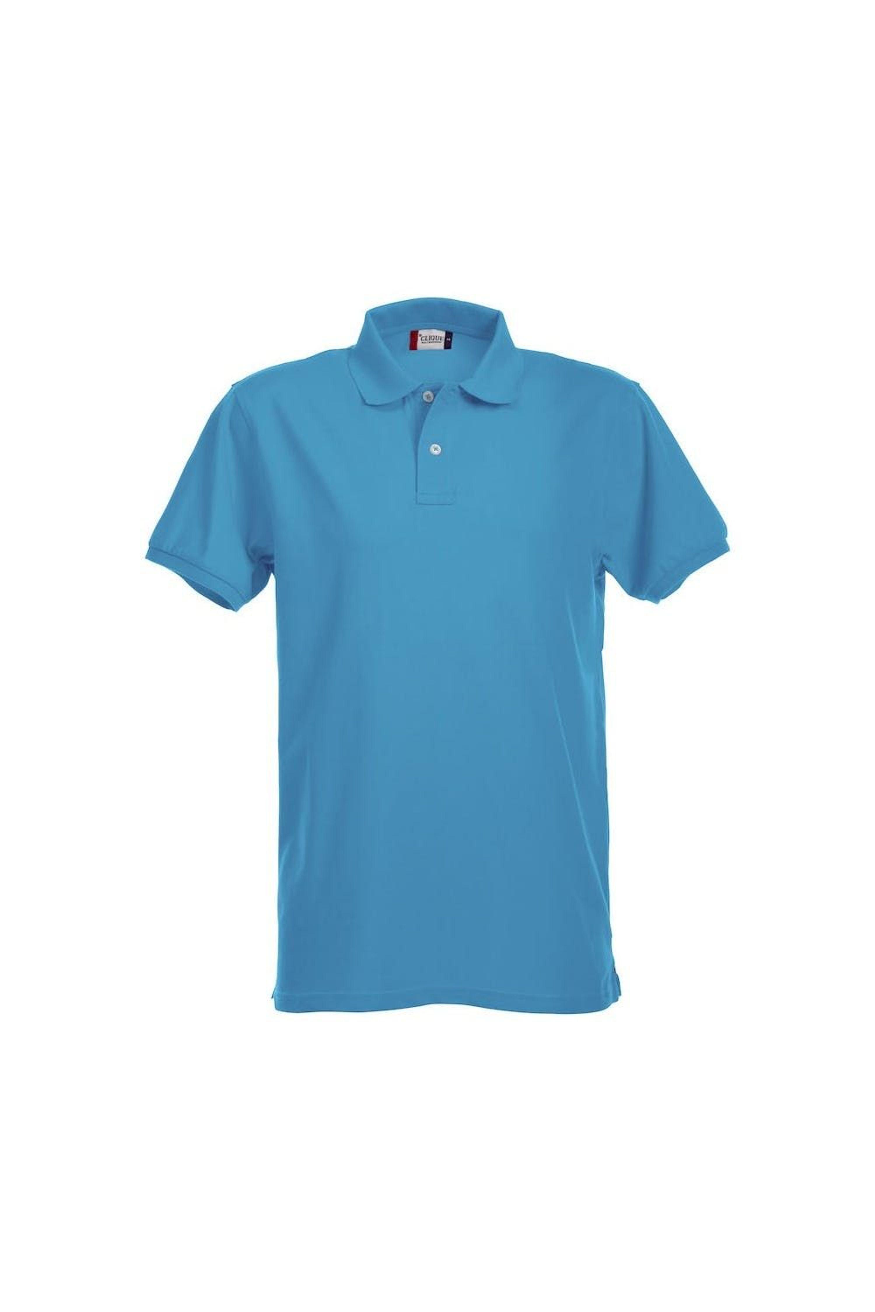 Clique Premium Stretch Polo Shirt in Blue for Men | Lyst