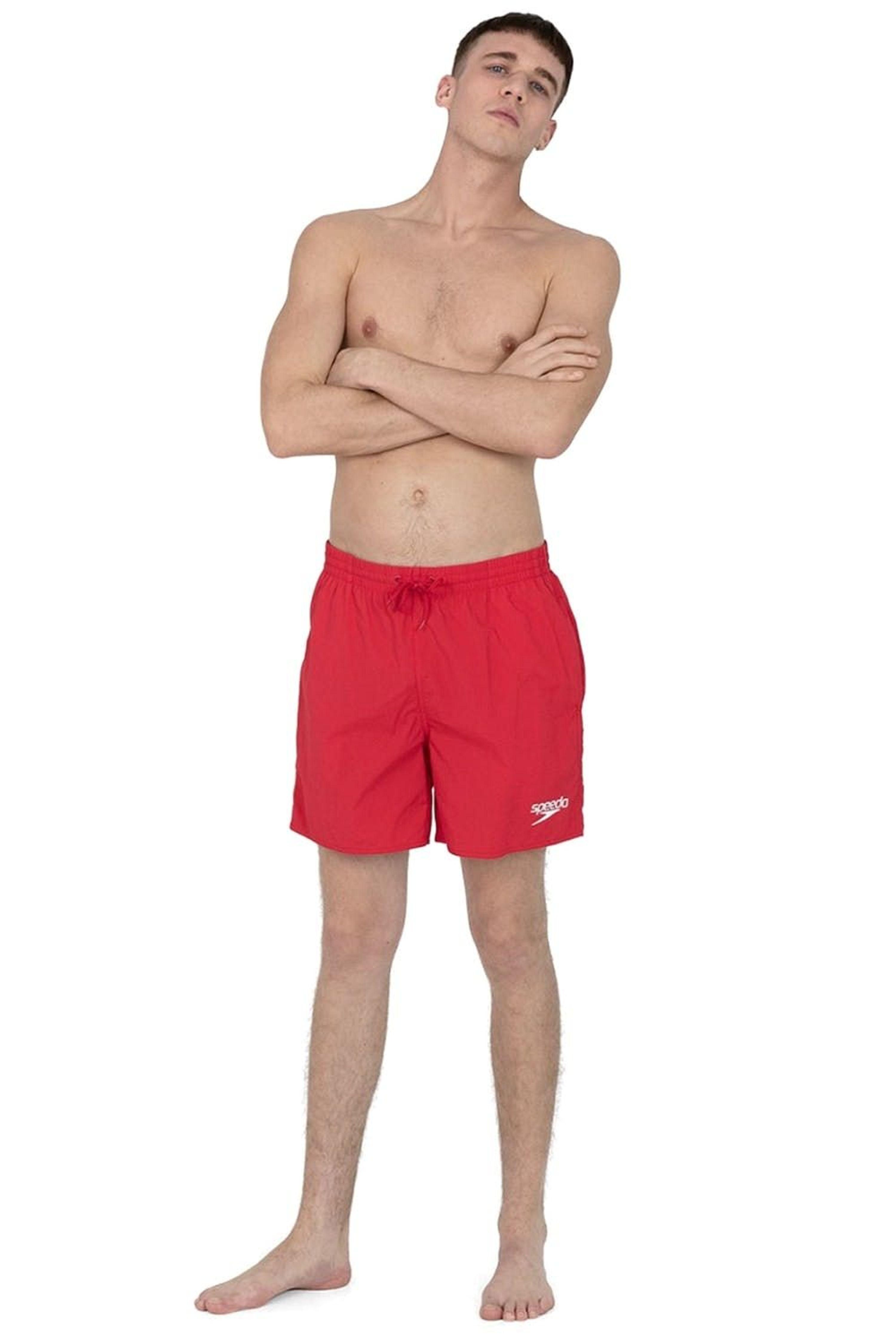 Speedo Essentials 16 Swim Shorts in Red for Men | Lyst
