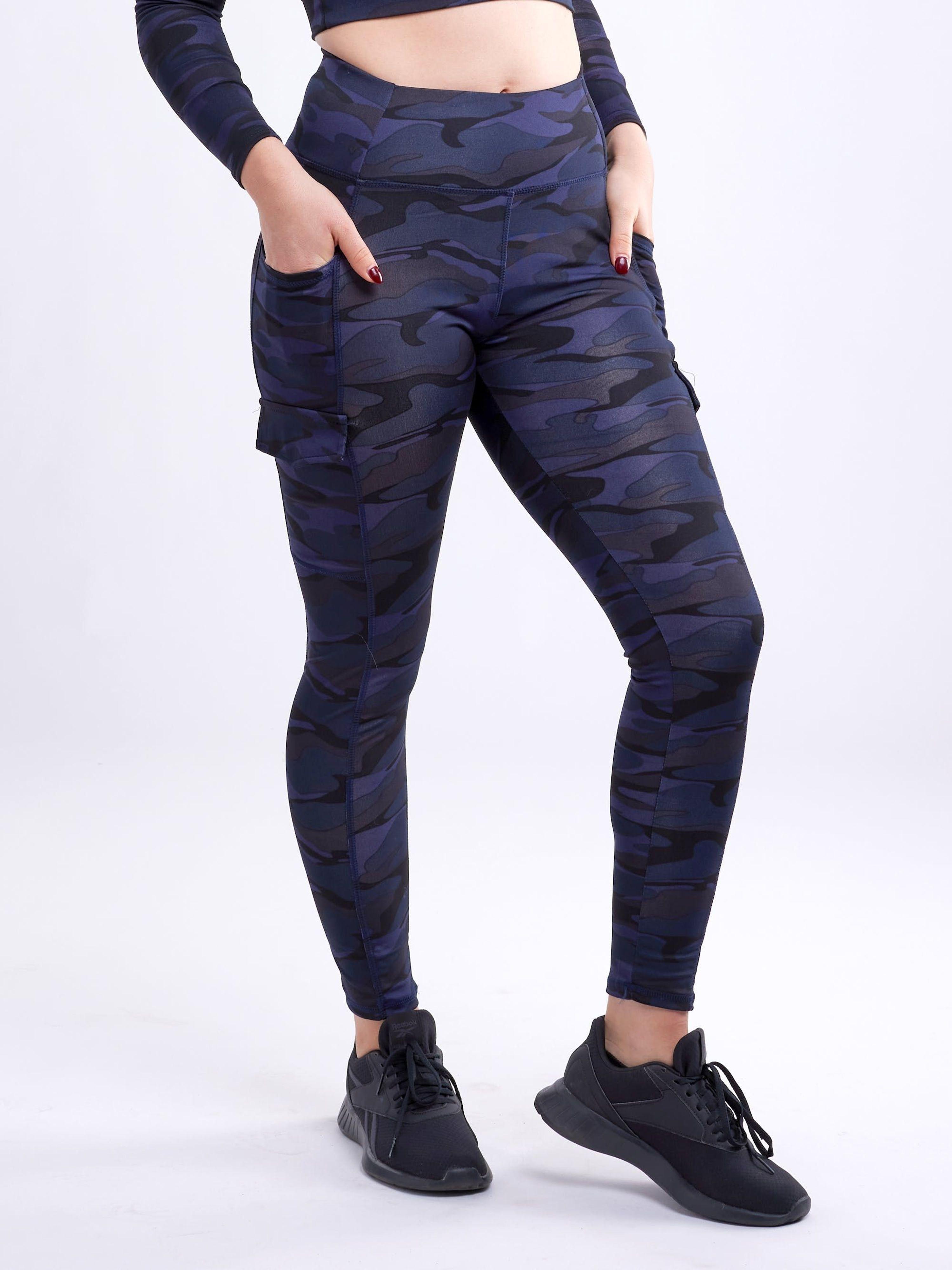 Jupiter Gear High-waisted Leggings With Side Cargo Pockets in Blue | Lyst