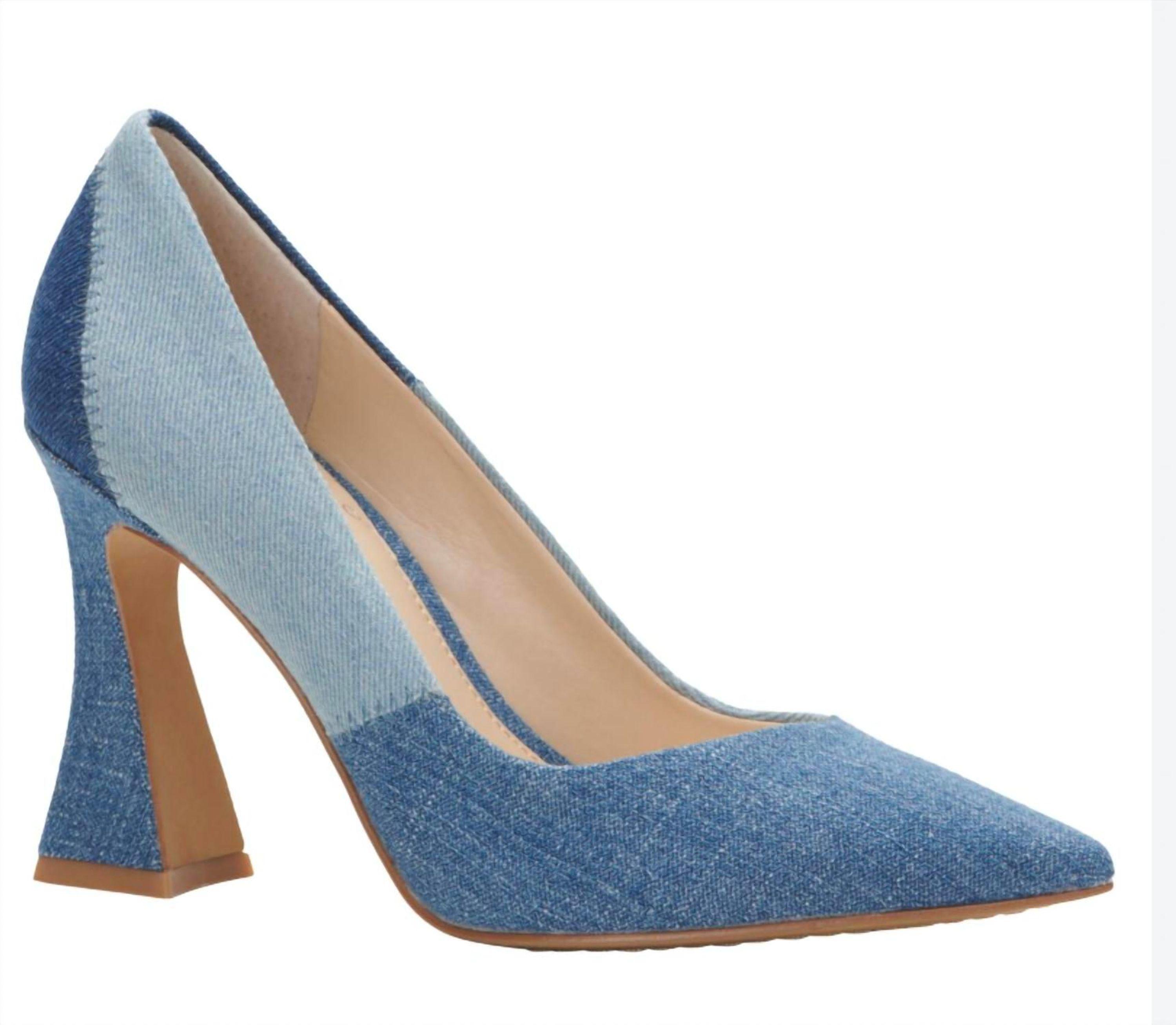 Vince camuto deals blue heels