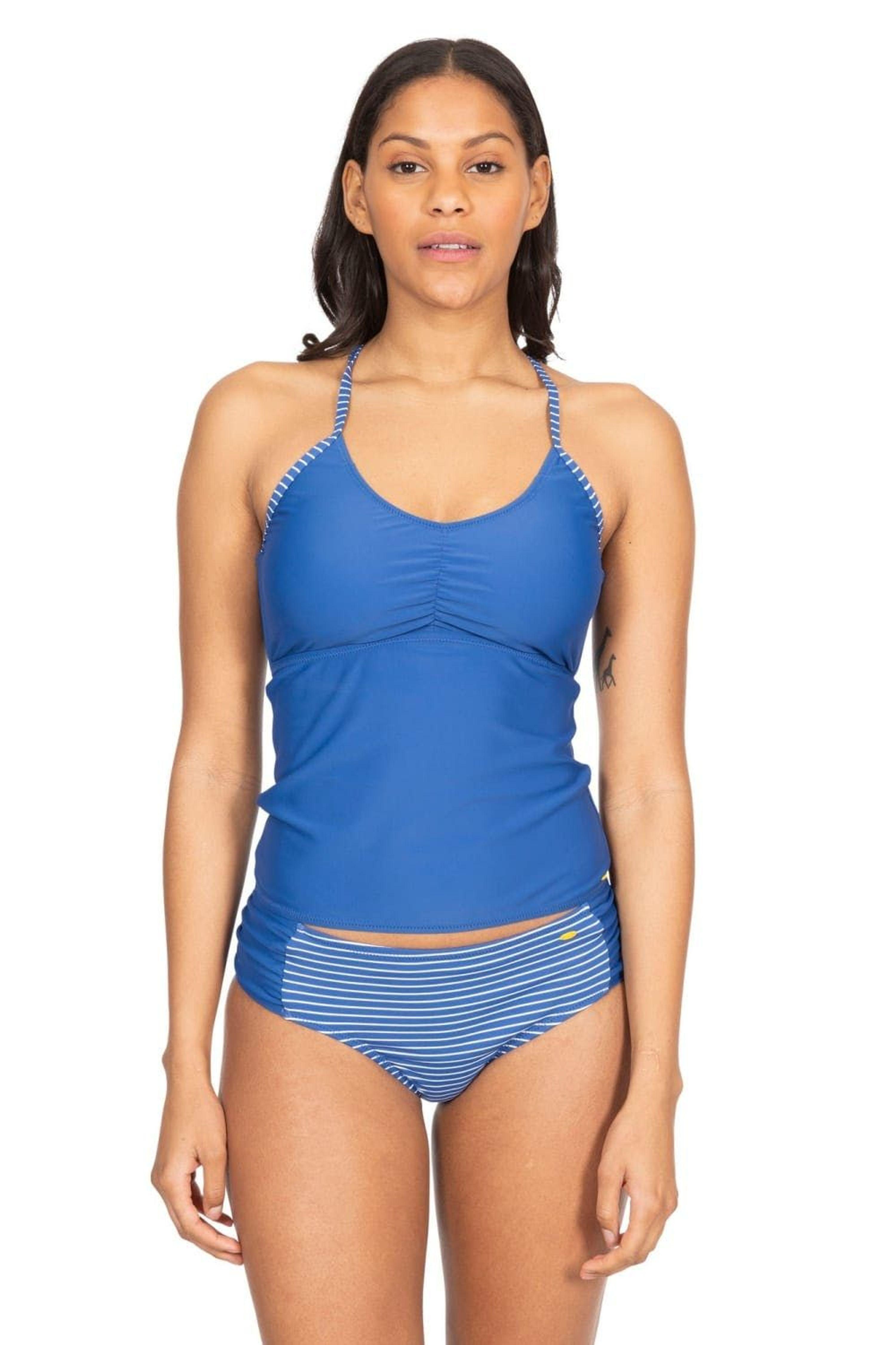 Trespass Martha Tankini Top in Blue | Lyst