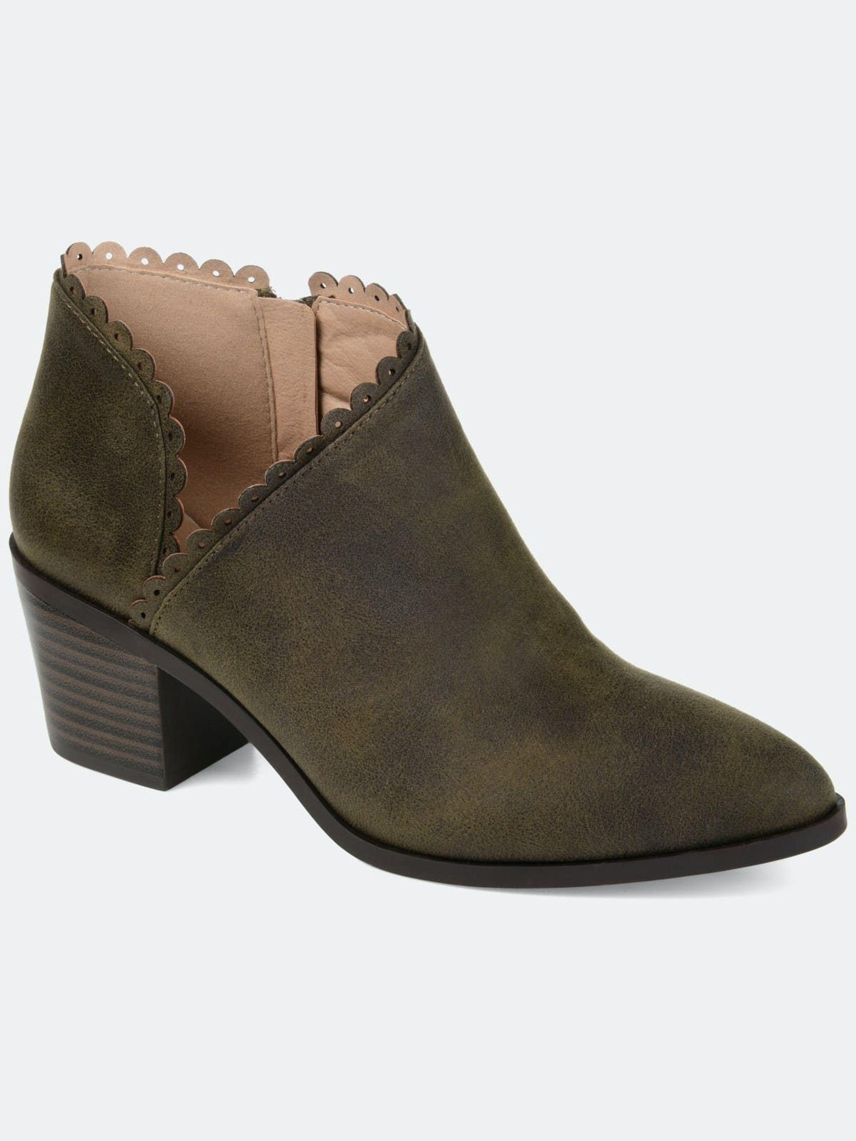 Journee Collection Tessa Bootie in Brown Lyst