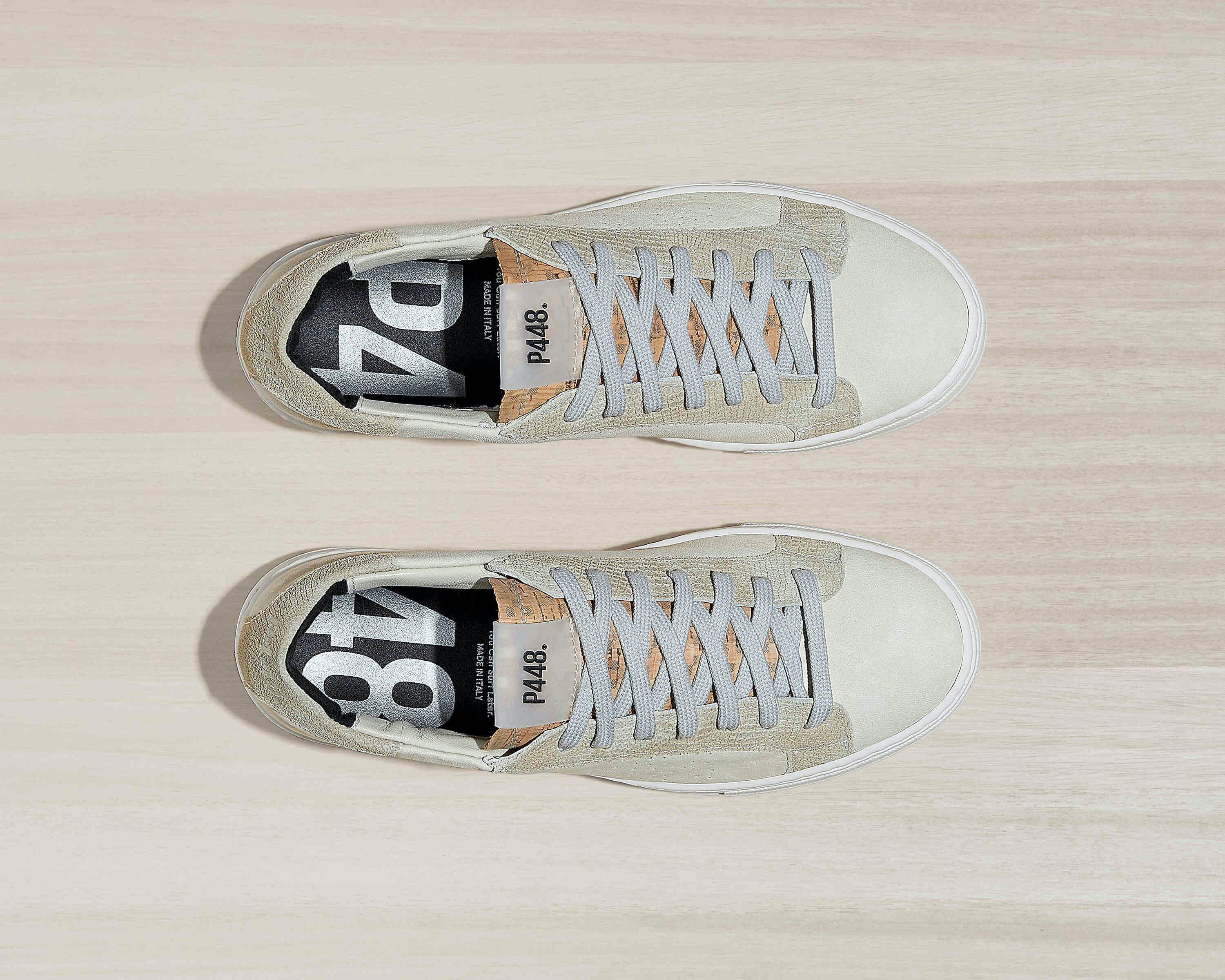 P448 Thea Matrix Sneakers in Gray | Lyst