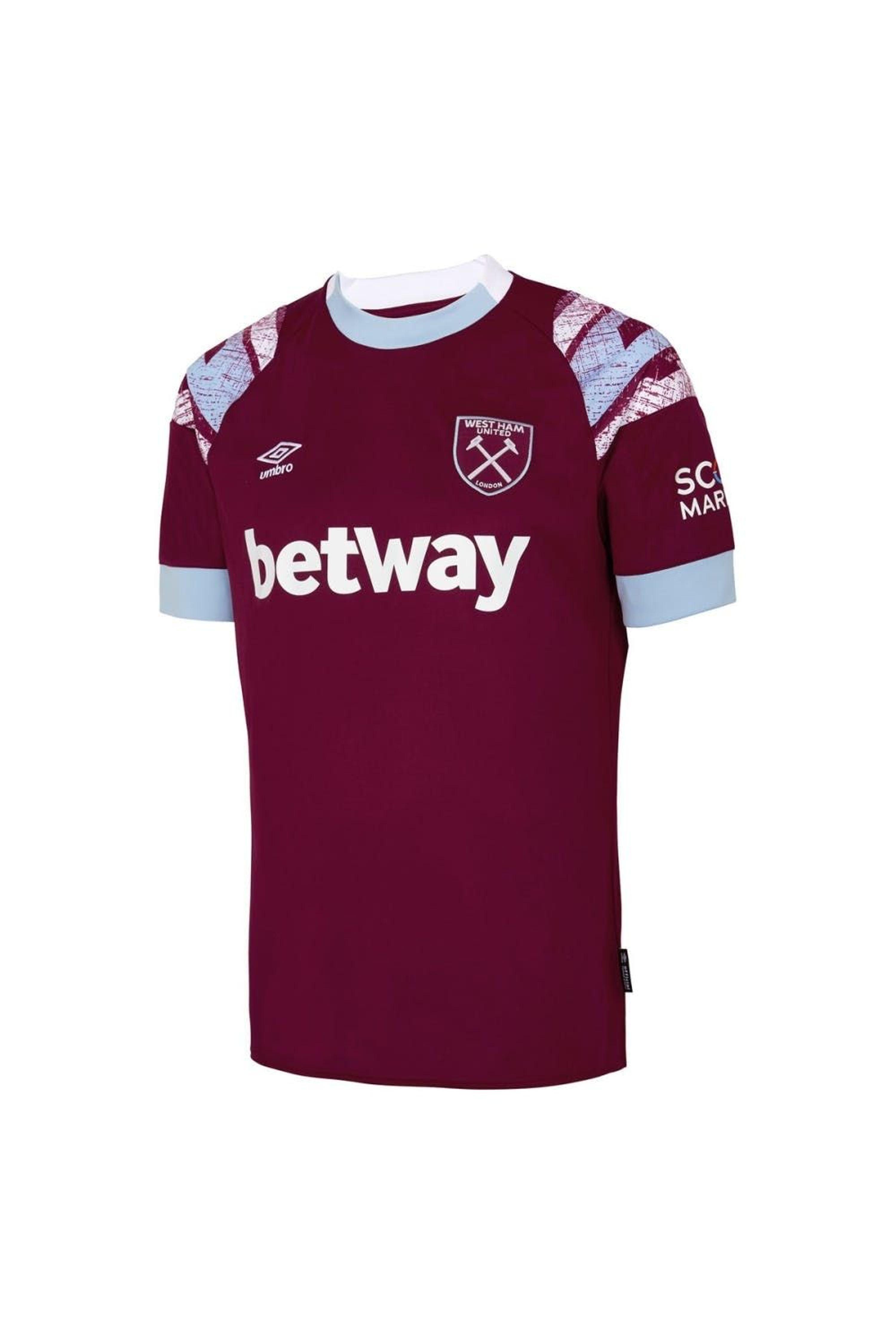 Umbro West Ham United Fc 22/23 Home Jersey in Red for Men | Lyst