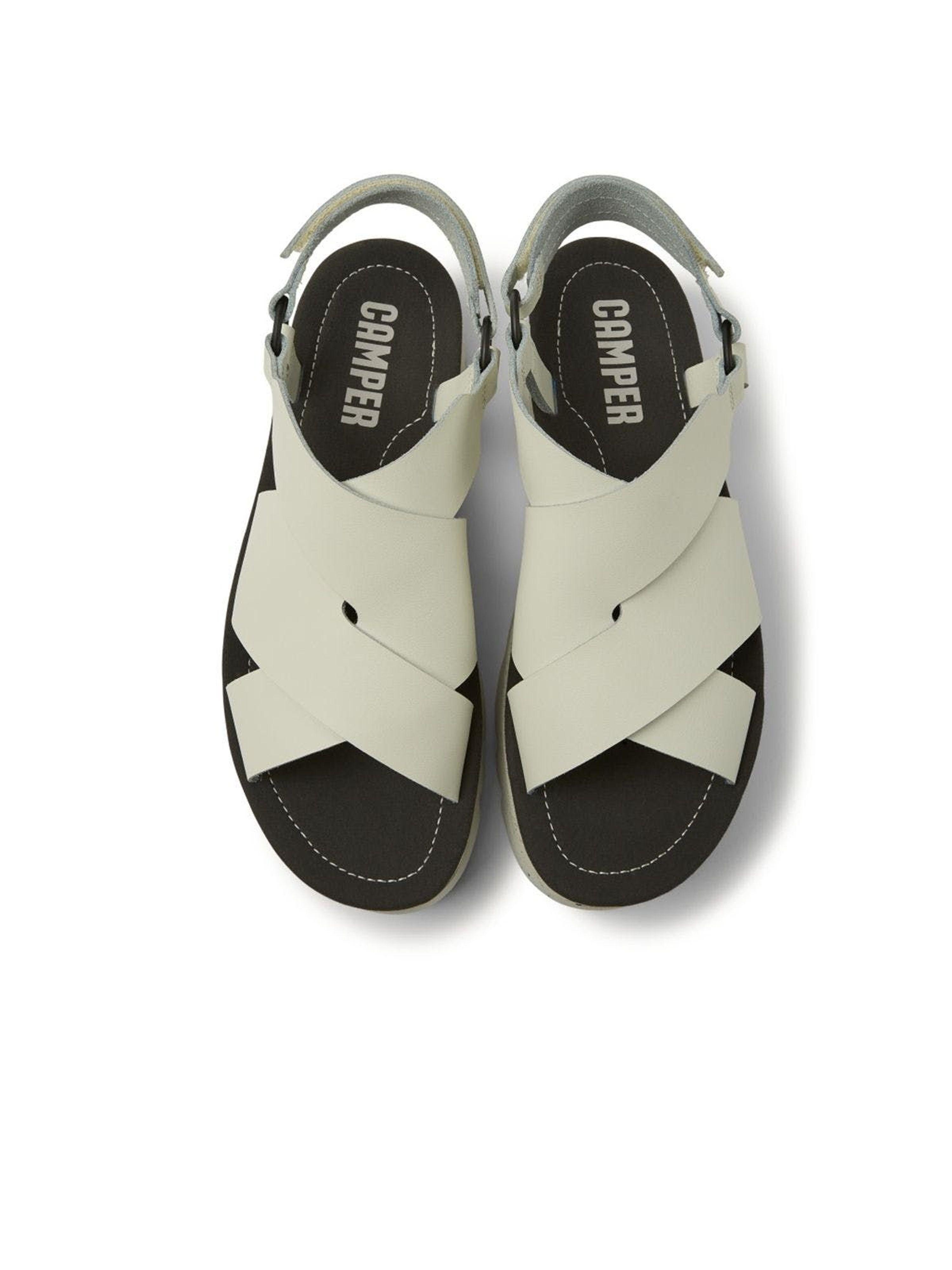 Camper Oruga Up Sandals in Gray | Lyst