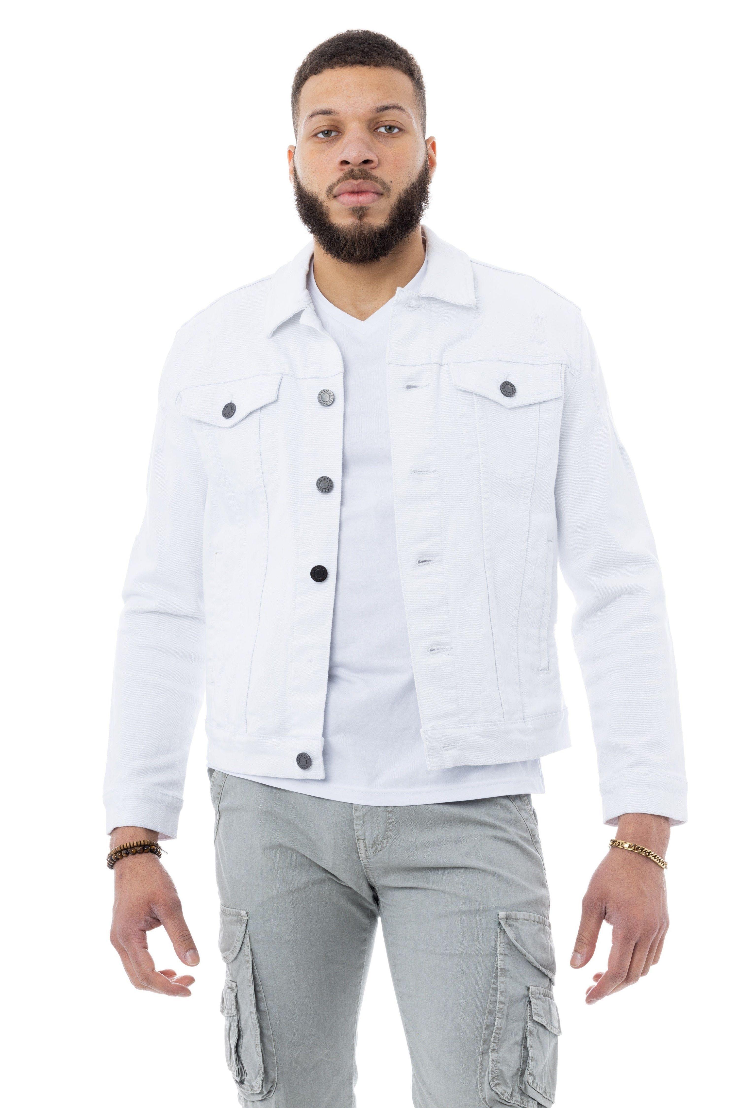 Xray Jeans X Ray Denim Jacket in White for Men Lyst