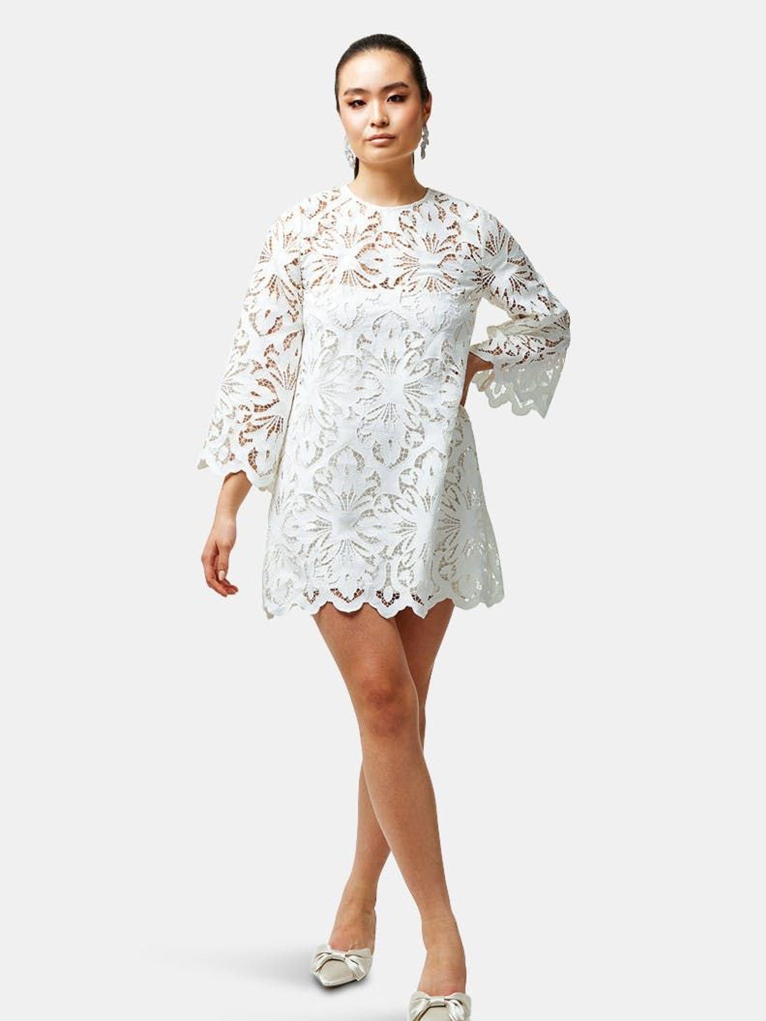 mestiza Mira Mini Dress in White | Lyst