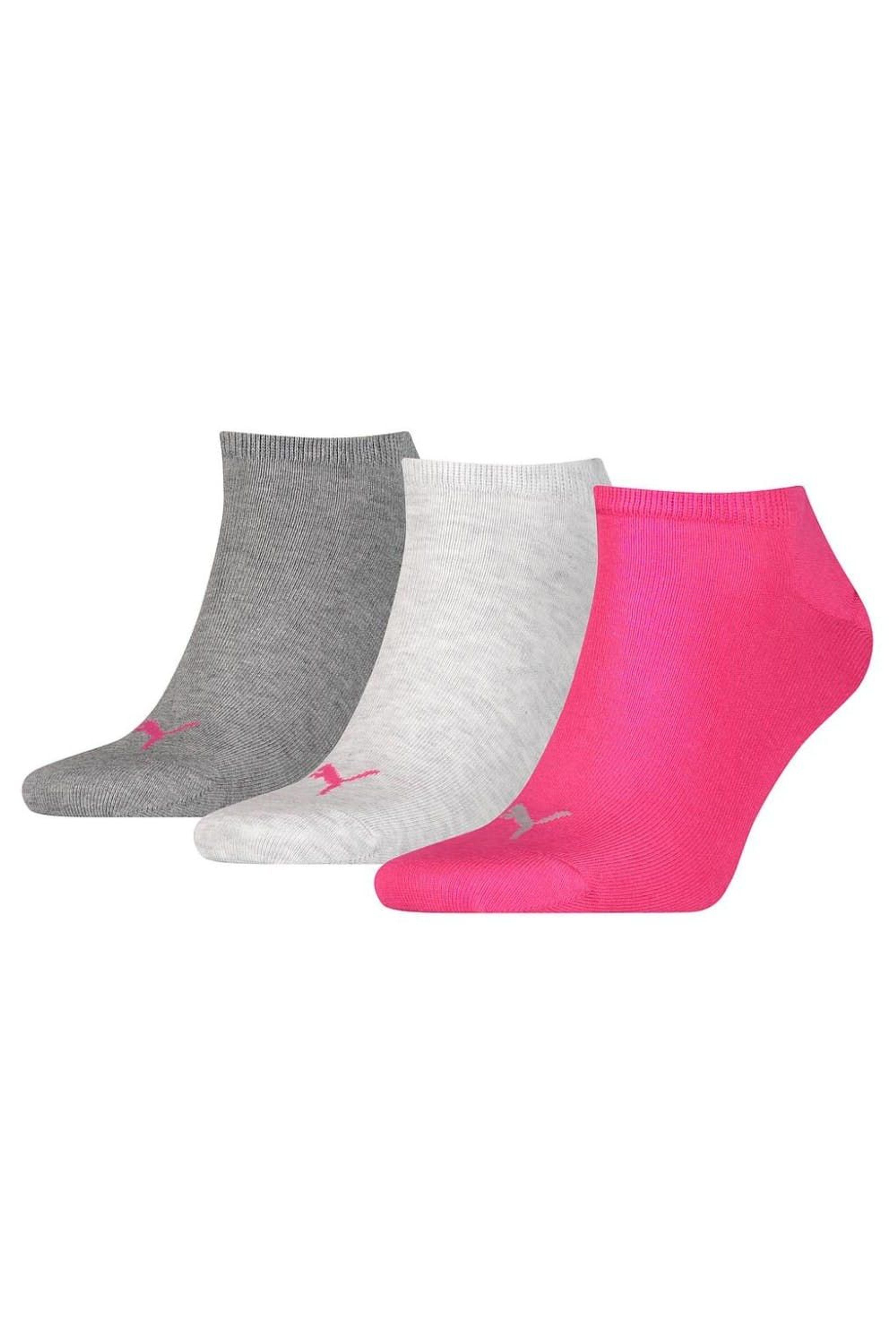 PUMA Adult Invisible Socks in Pink | Lyst