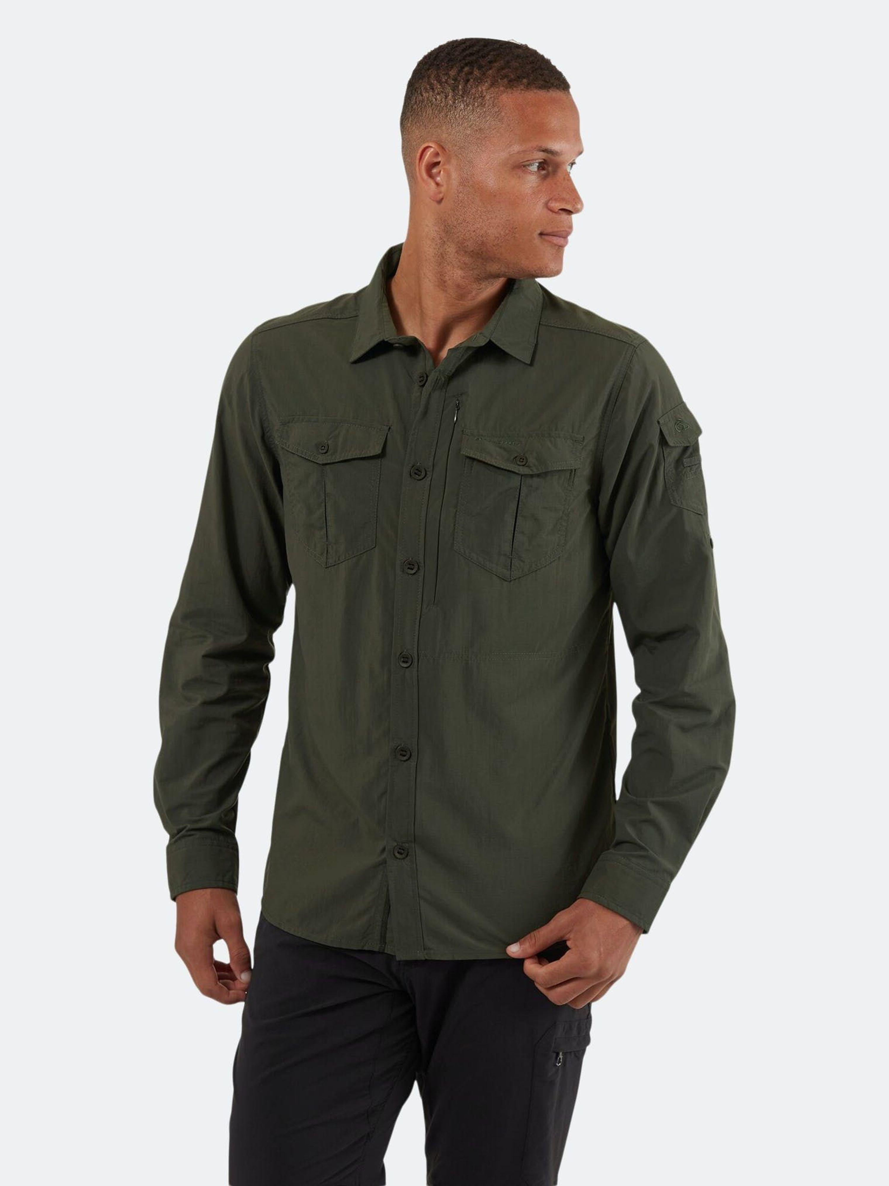 Craghoppers Nosilife Adventure Ii Long Sleeved Shirt in Green for Men | Lyst