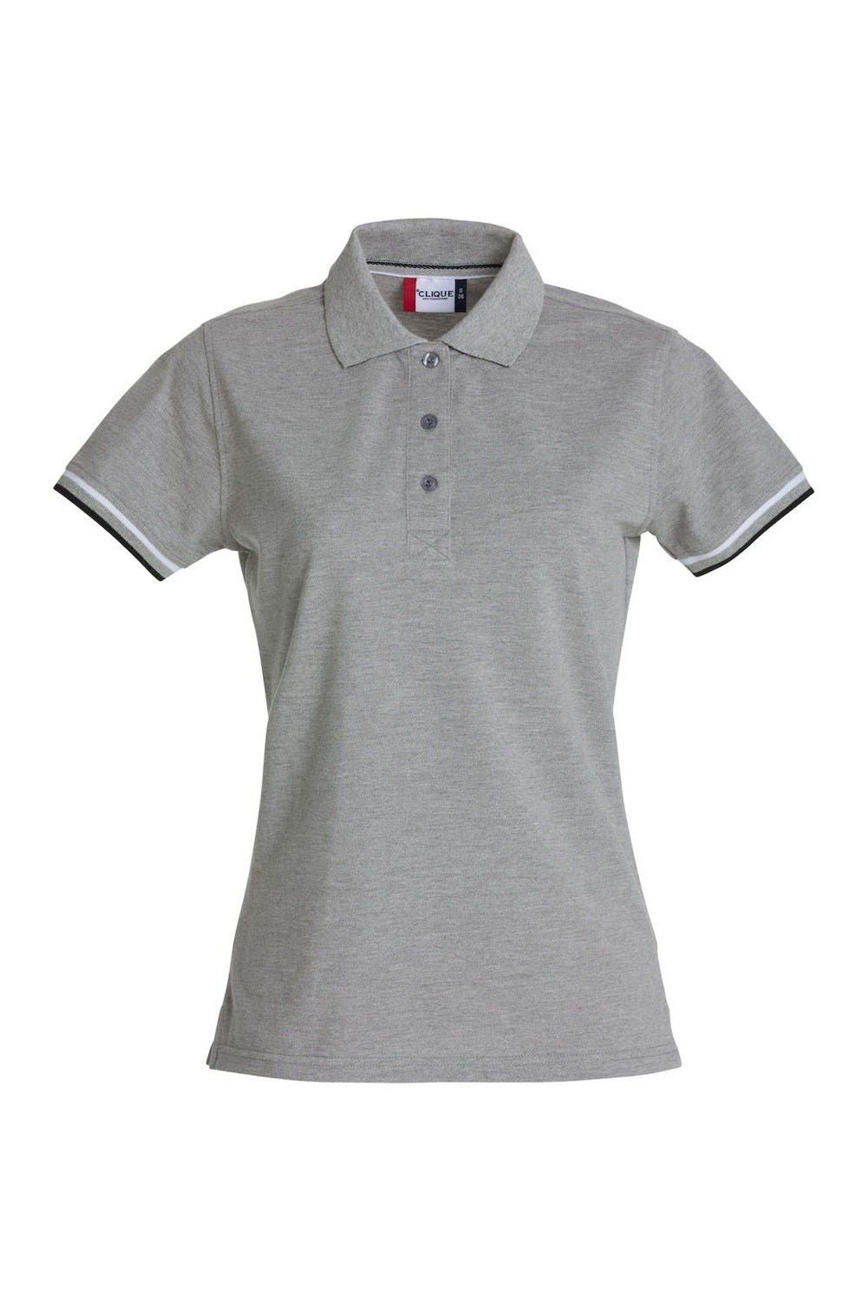 Clique Newton Polo Shirt in Gray | Lyst