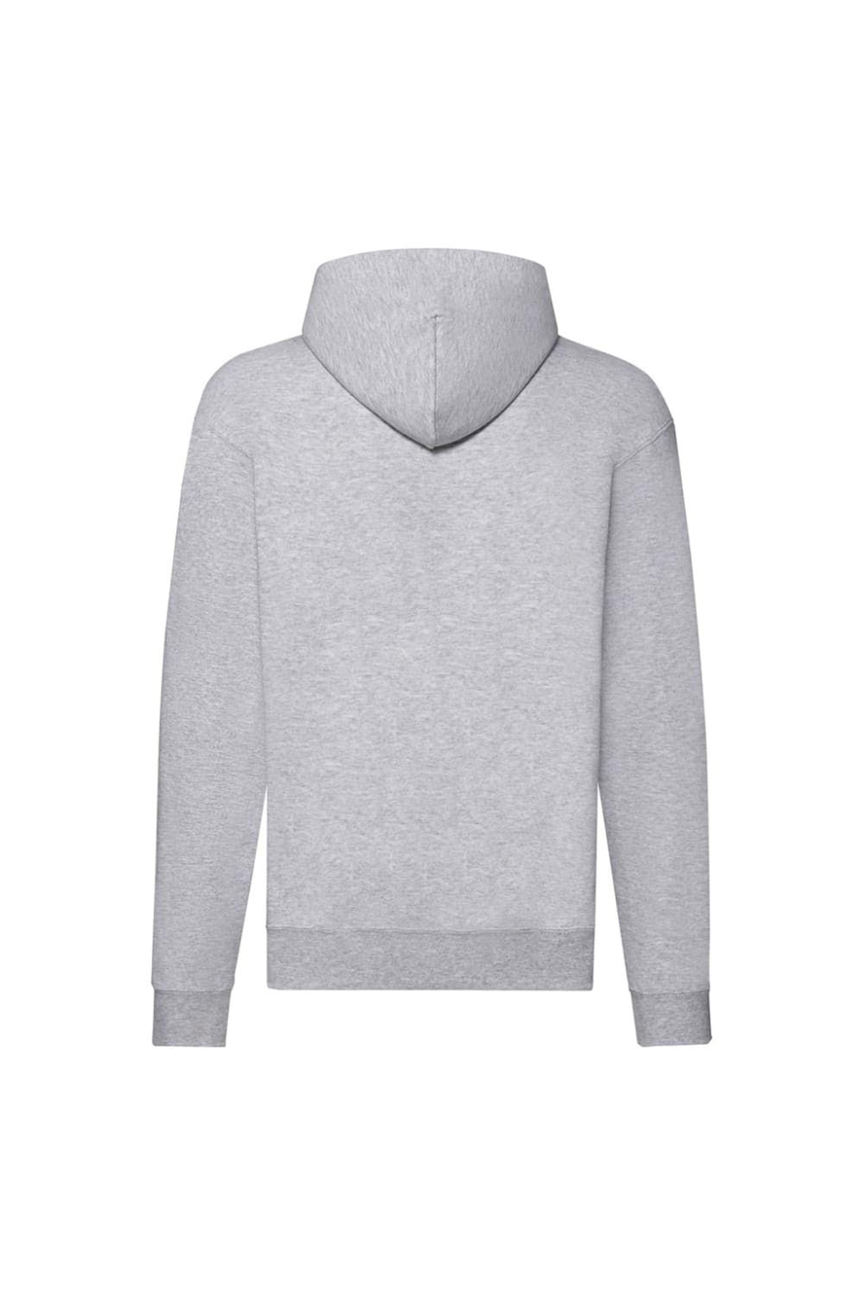 Fruit Of The Loom Classic Heather Zipped Hoodie in Gray for Men | Lyst