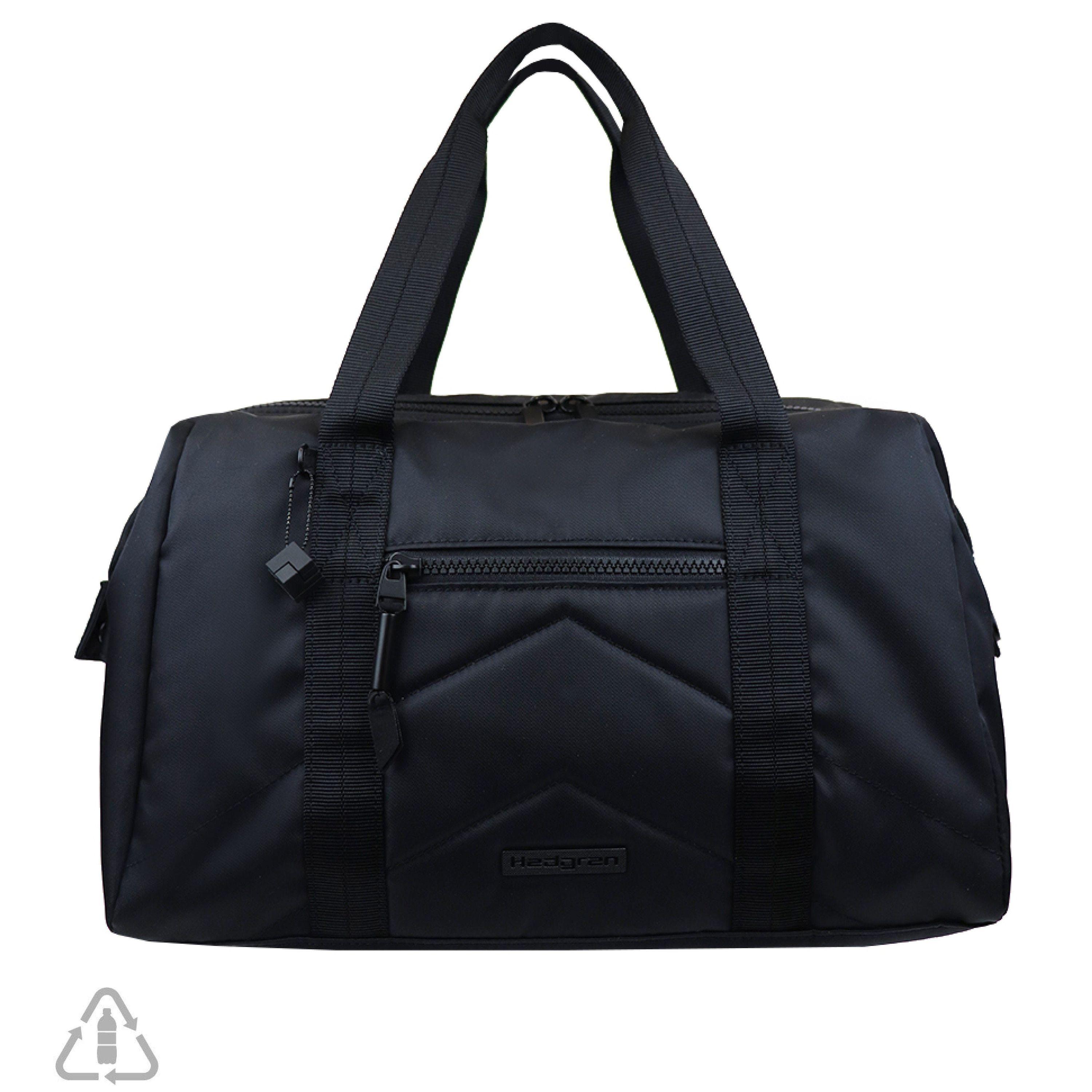 Hedgren Bound Sustainably Made Duffle in Black Lyst