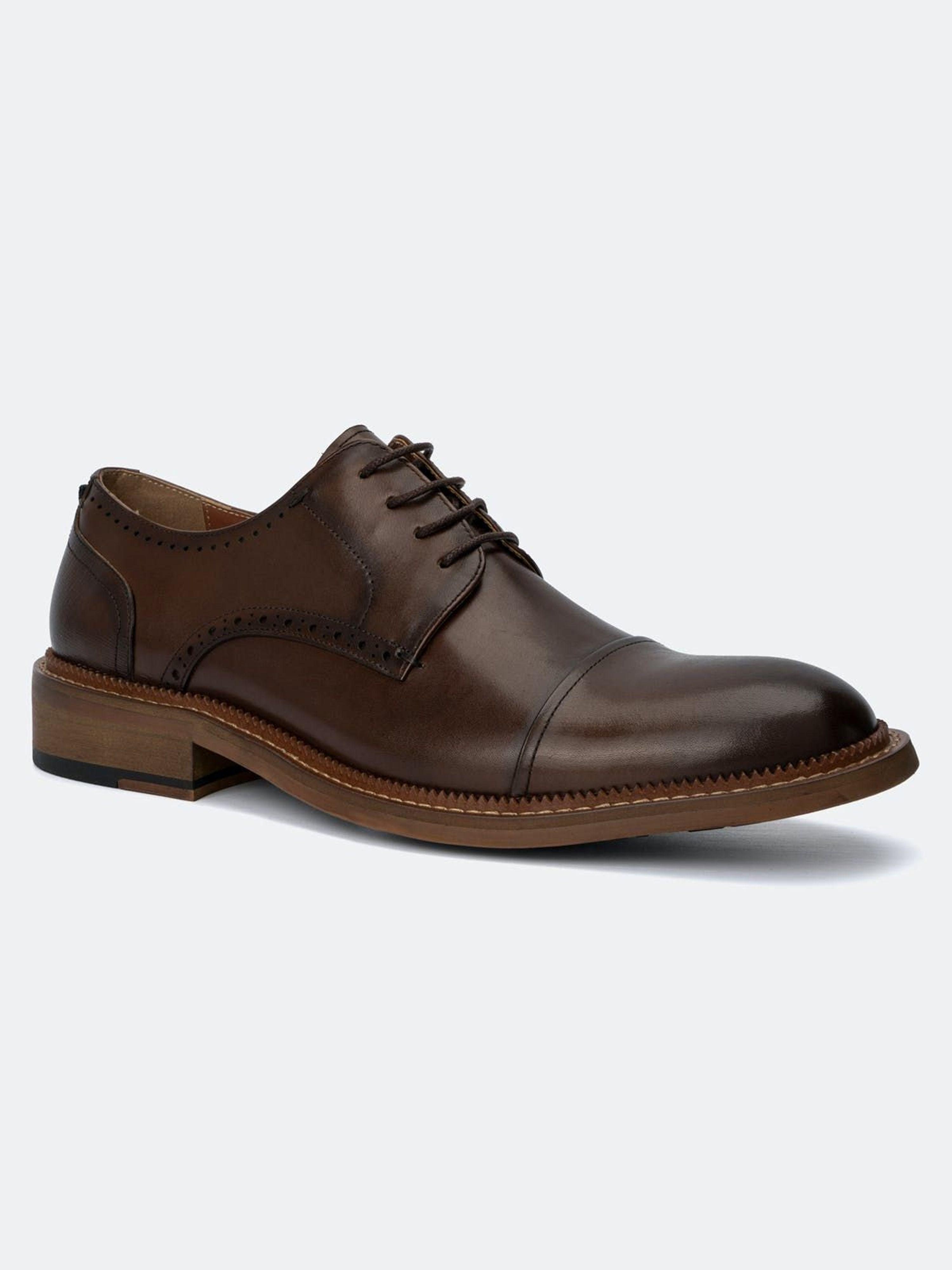 Vintage Foundry Co. Cyrus Oxford in Brown for Men | Lyst